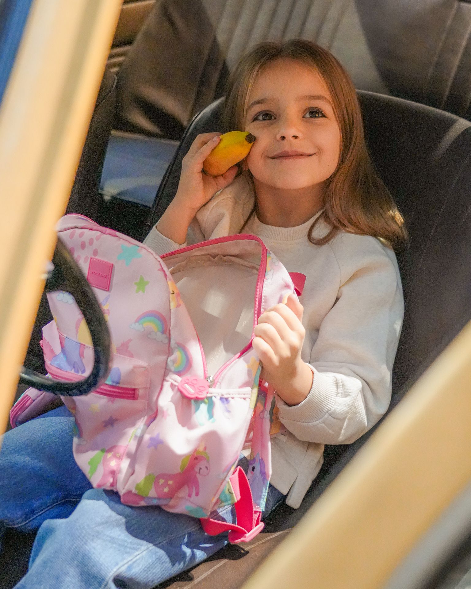 Rucsac pentru copii unicorn roz