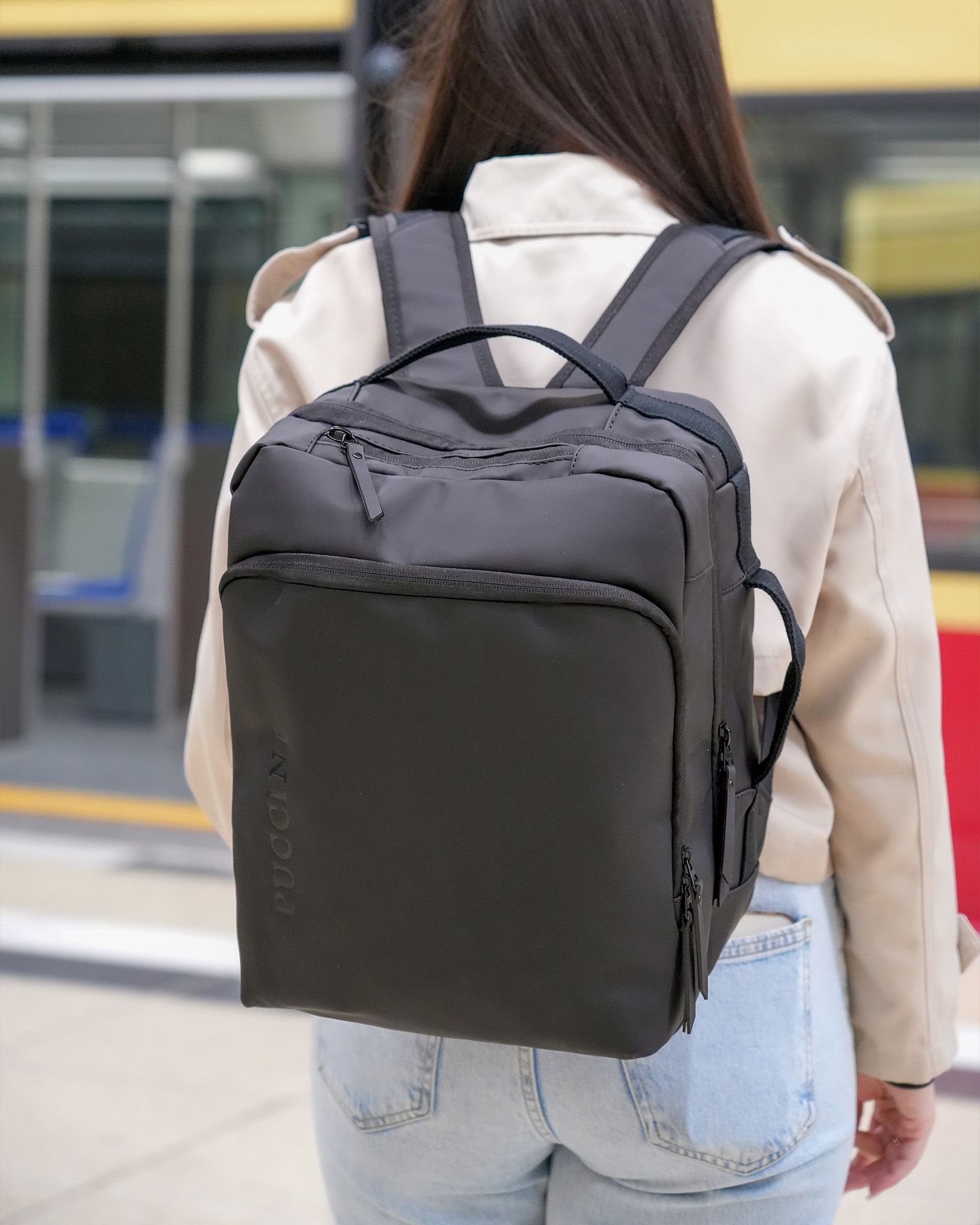 Rucsac de avion dimensiunea S negru