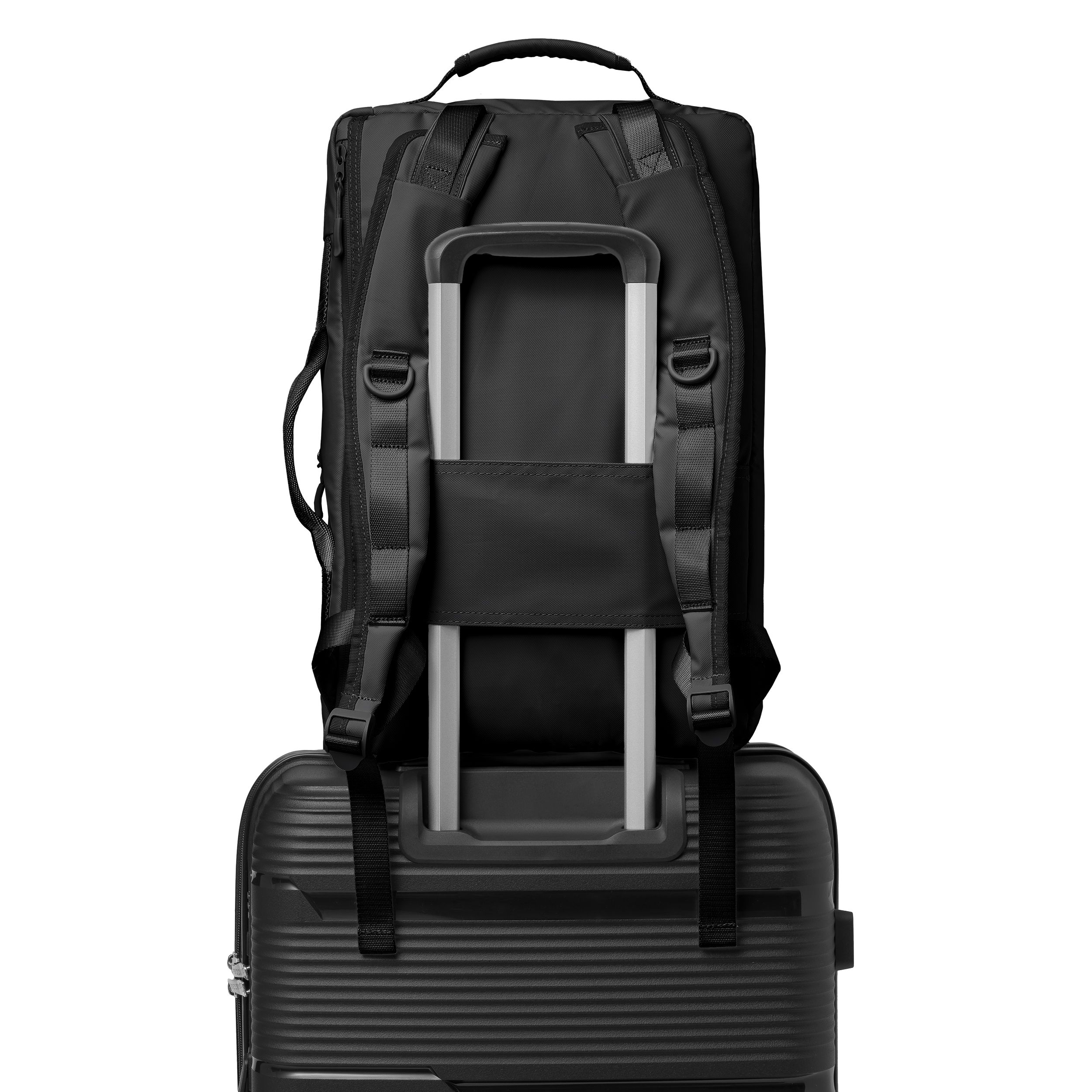 Rucsac de călătorie cu buzunar RFID negru - puccini.ro