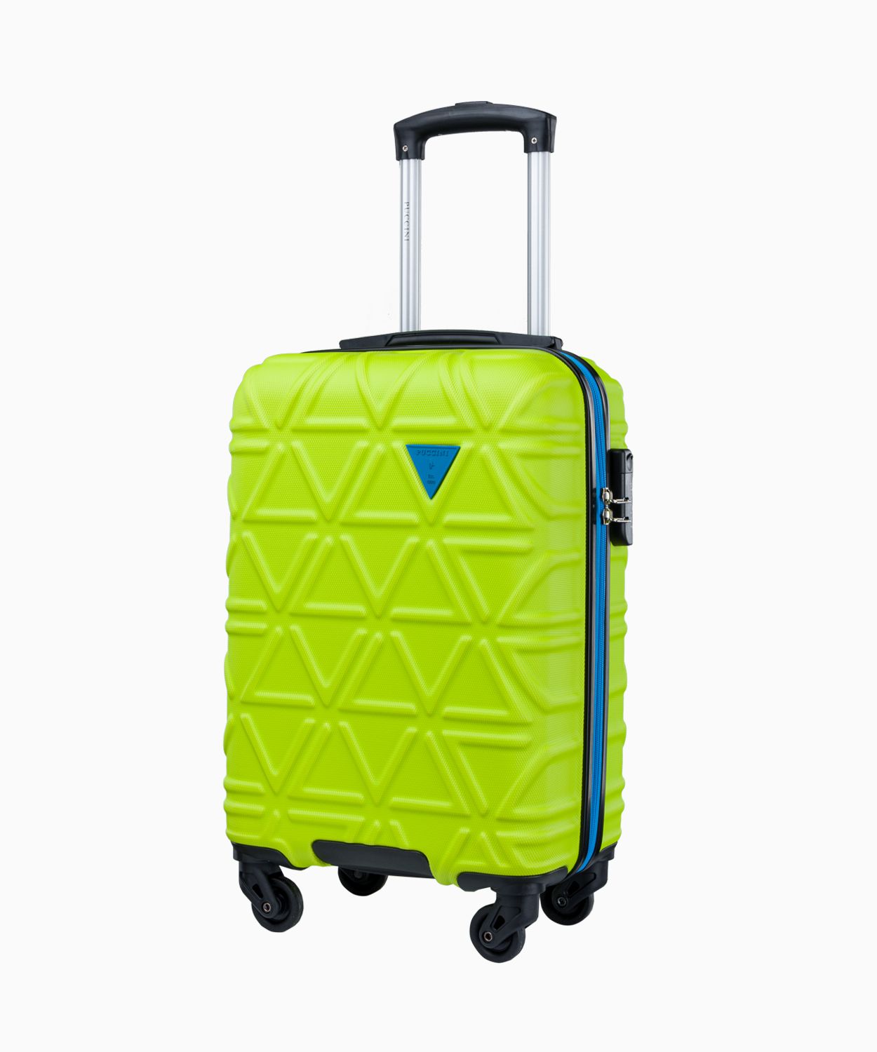 Troler de cabină verde lime cu finisare contrastantă