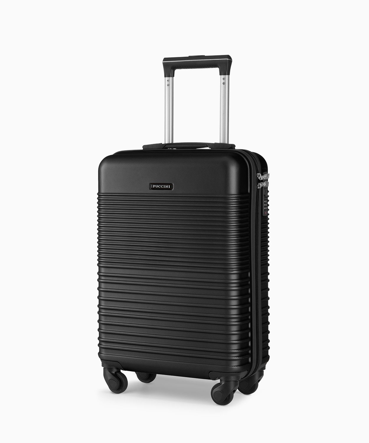 Valiză de cabină pe 4 roți negru
