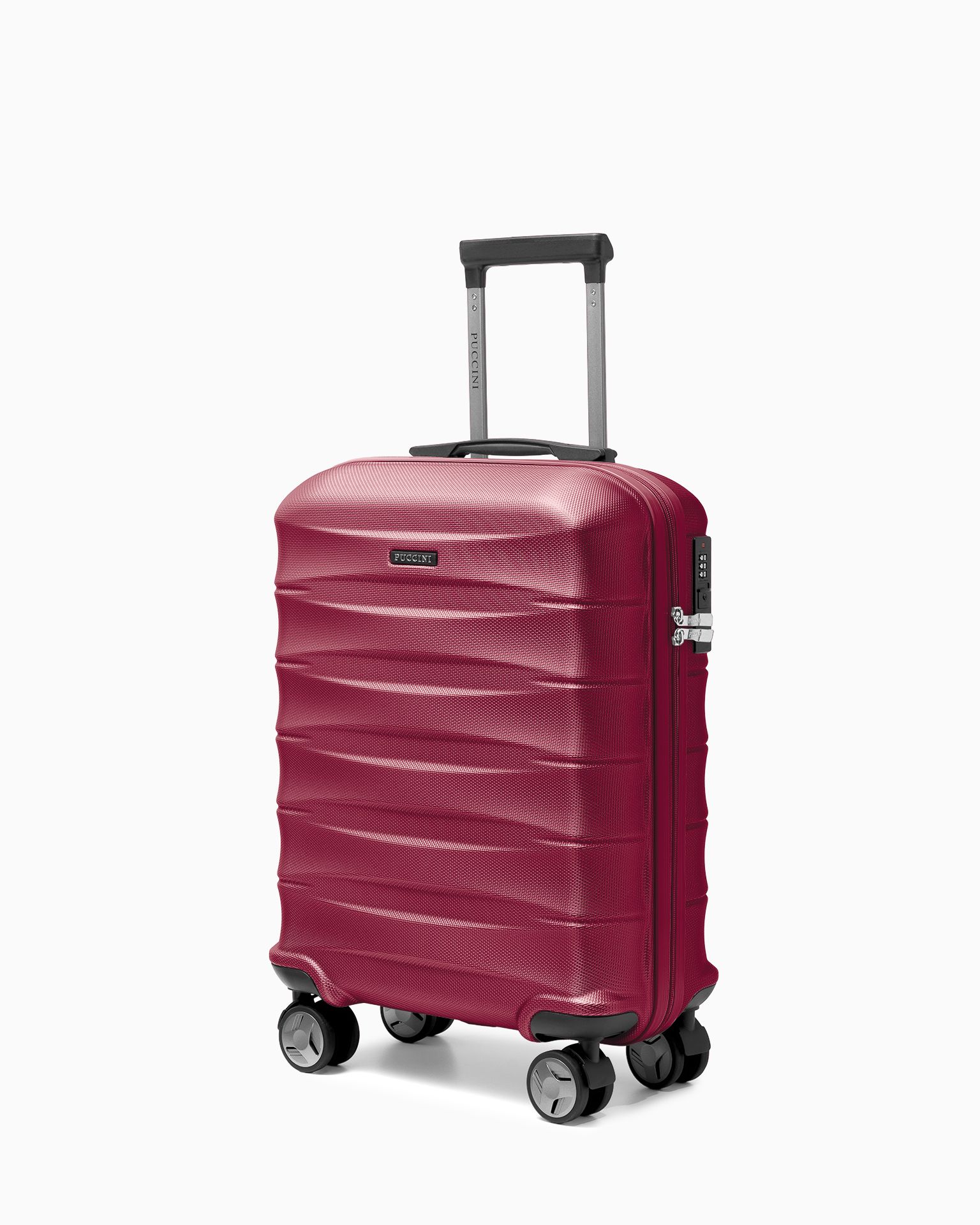 Valiza de cabină ABS hard case maro