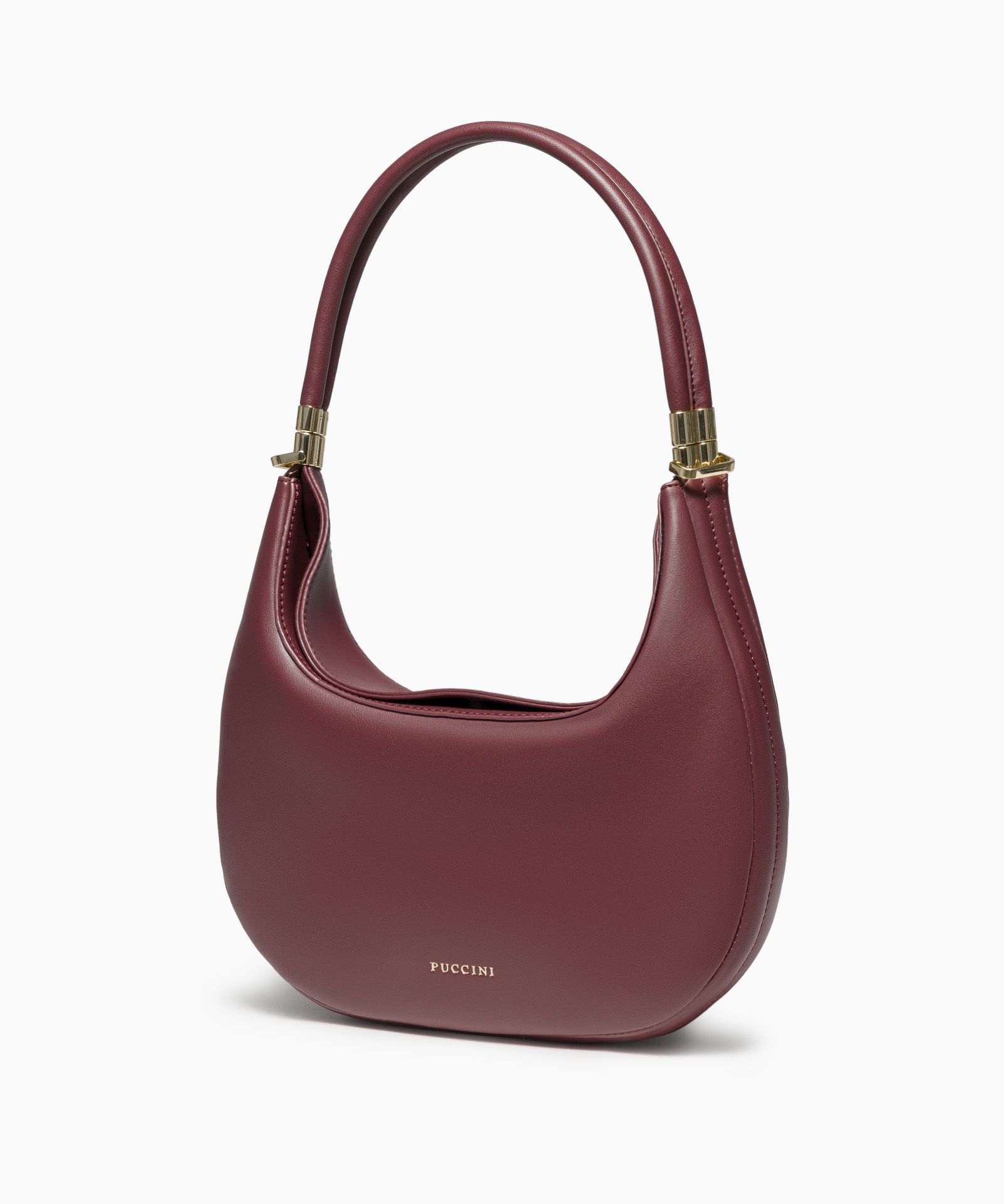 Geantă modernă cu patru moduri de transport maroon