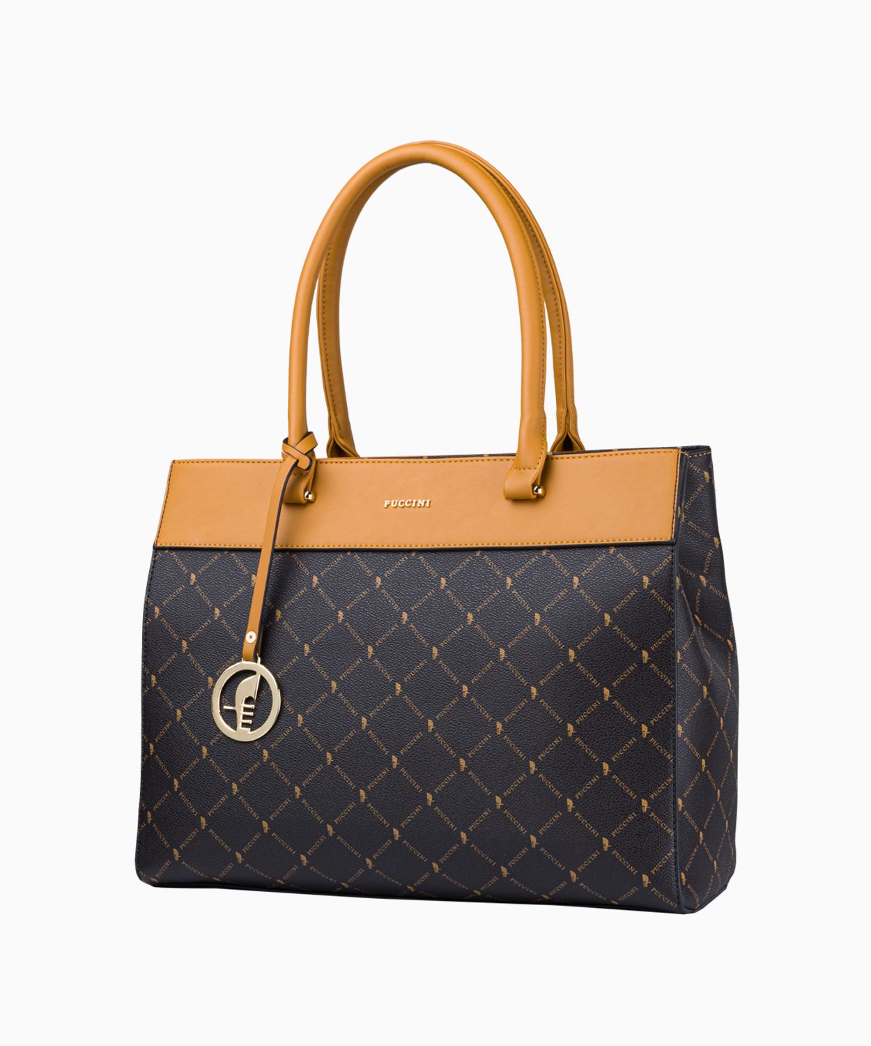 Geantă de damă shopper elegantă cu logo