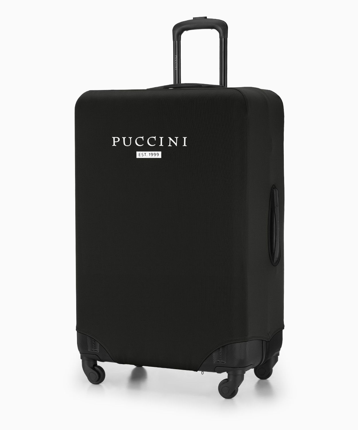 Husă elastică pentru valiză mare - neagră