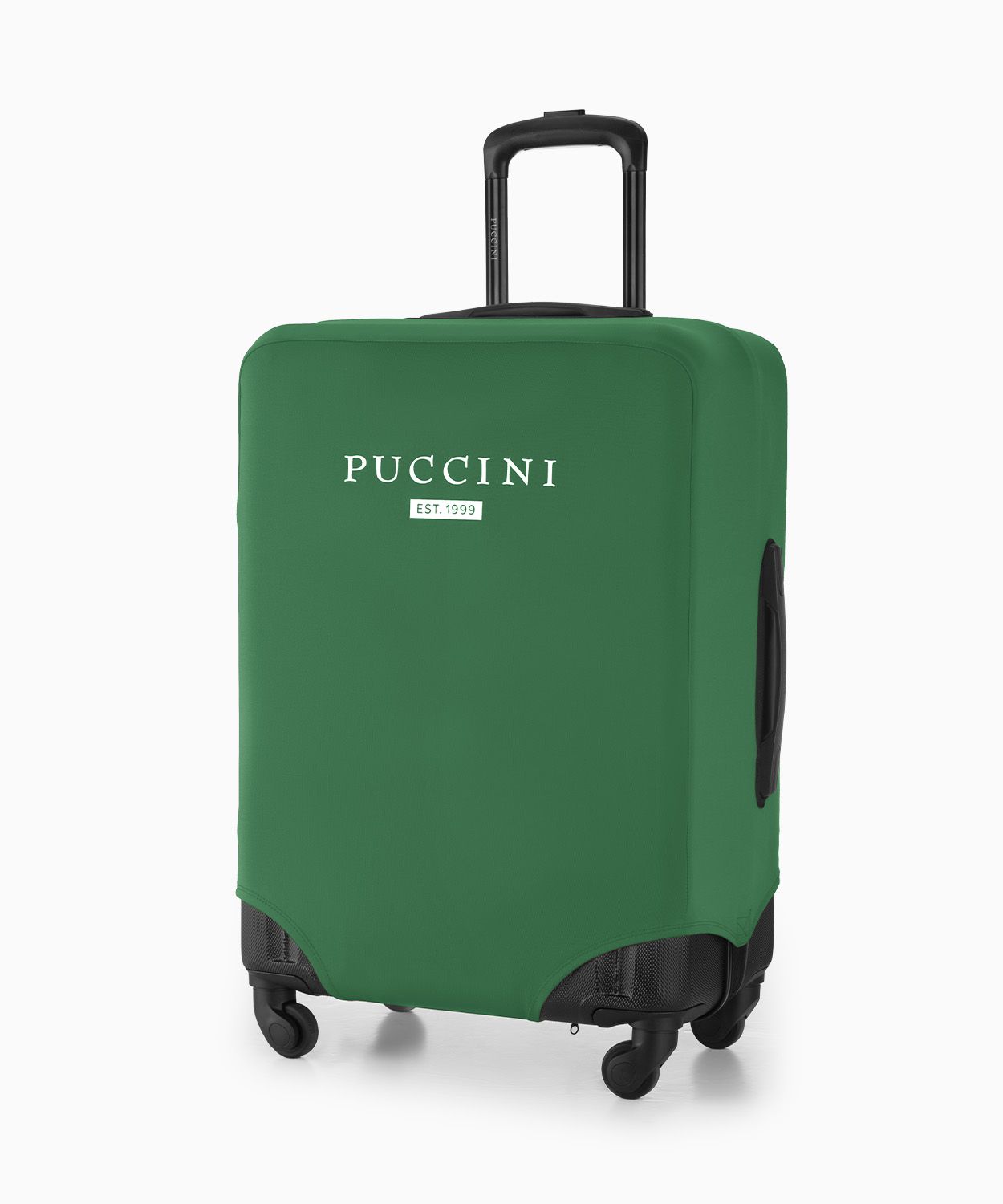 Husă de protecție pentru valiză de mărime medie verde