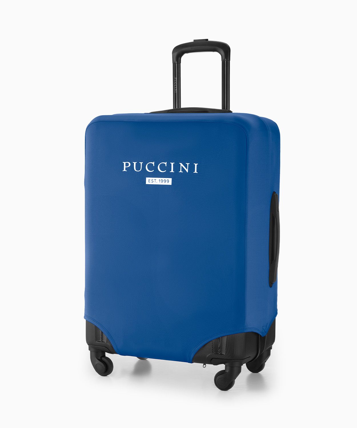 Husă de protecție pentru valiză de dimensiuni medii albastru marin