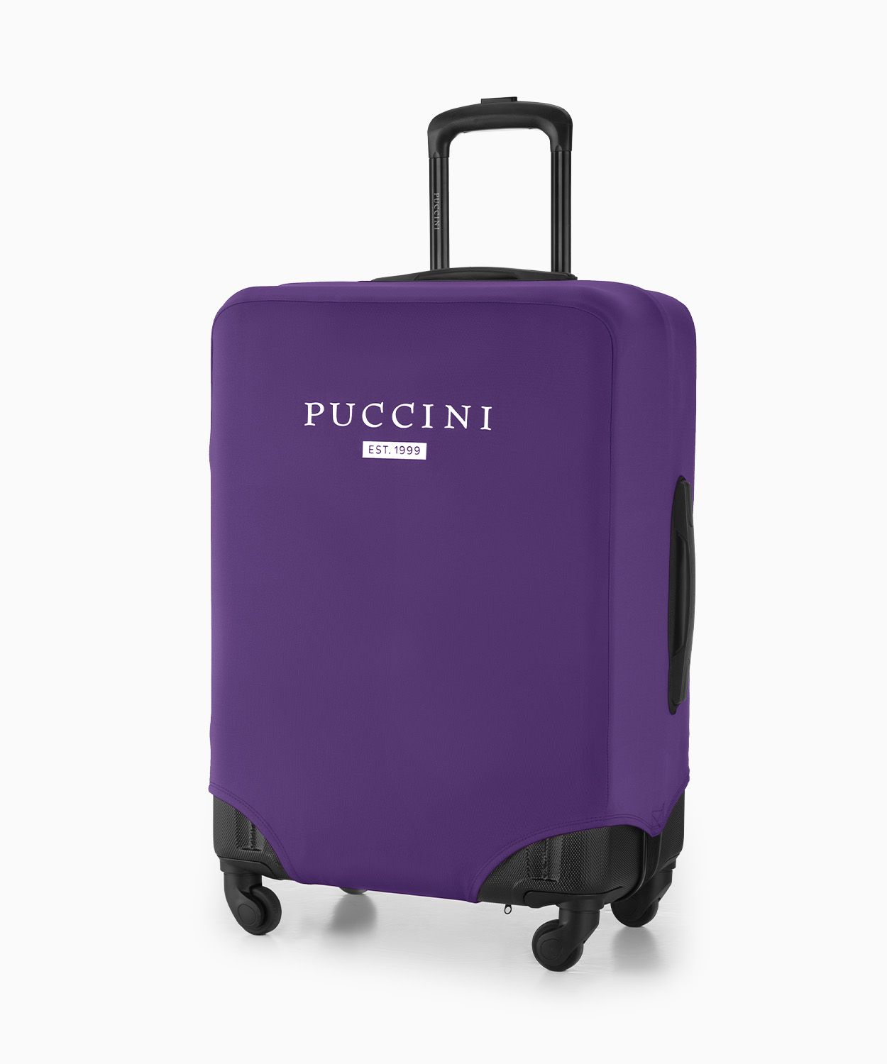 Husă de protecție pentru valiză de mărime medie violet