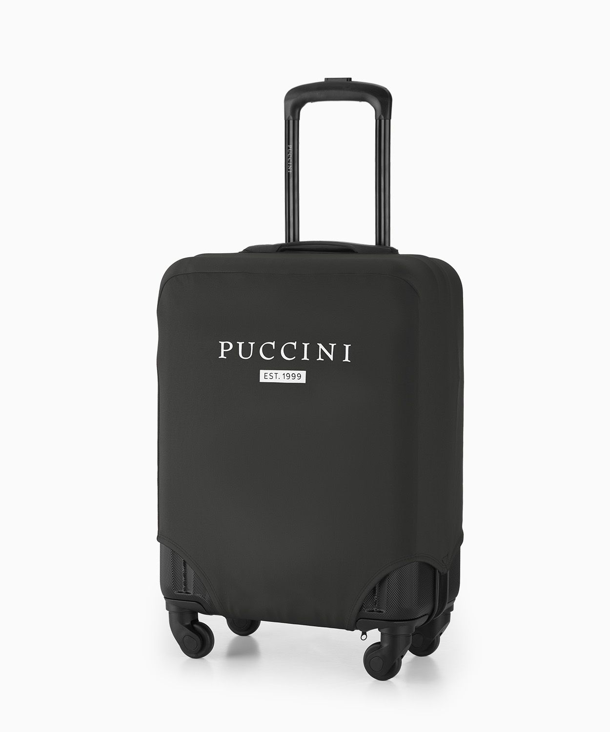 Husă elastică pentru valiză mică - neagră