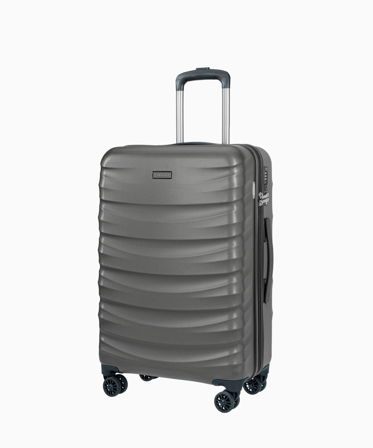 Troler mediu din policarbonat antracit