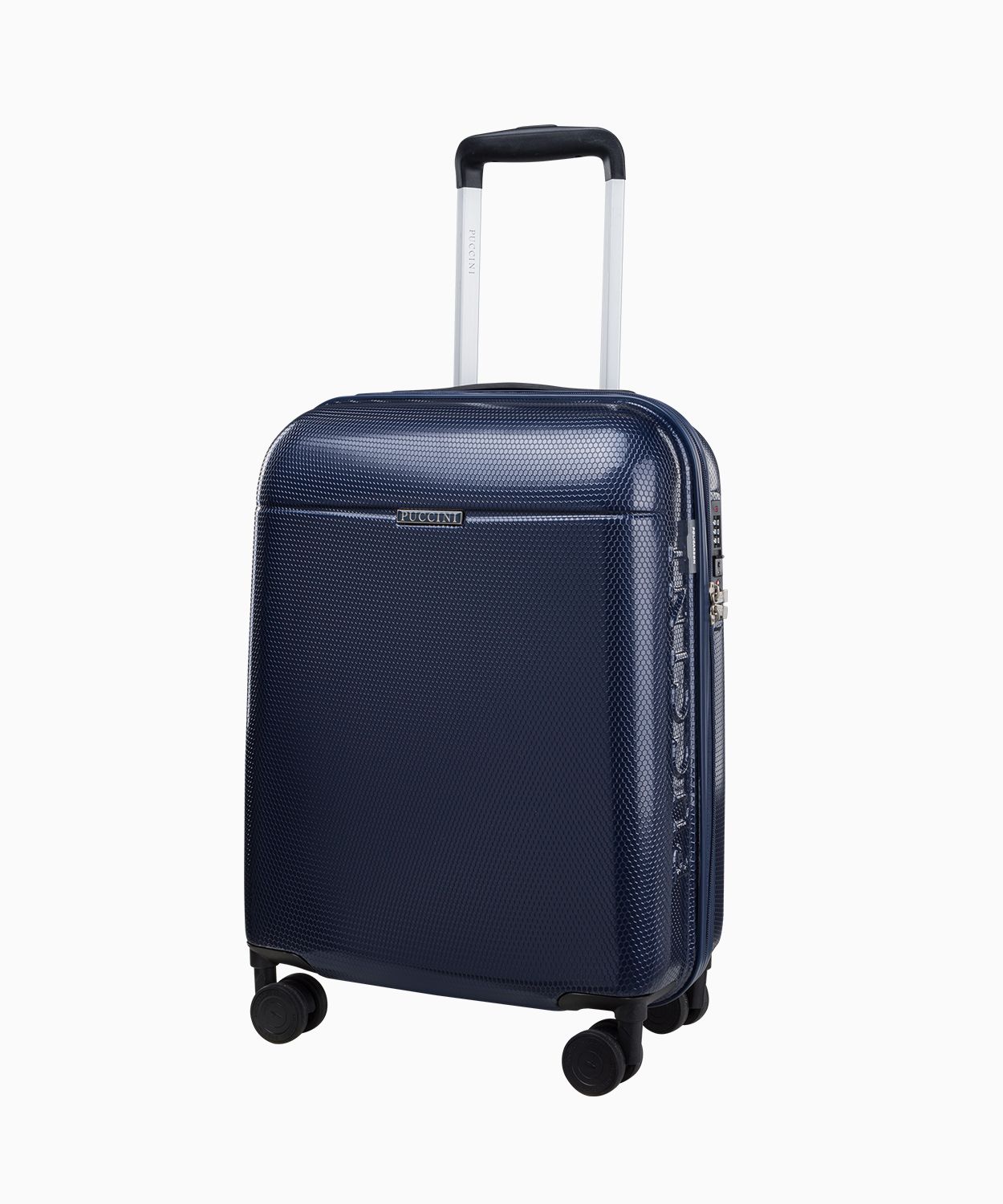 Valiză de cabină + set rucsac multifuncțional pentru avion albastru marin