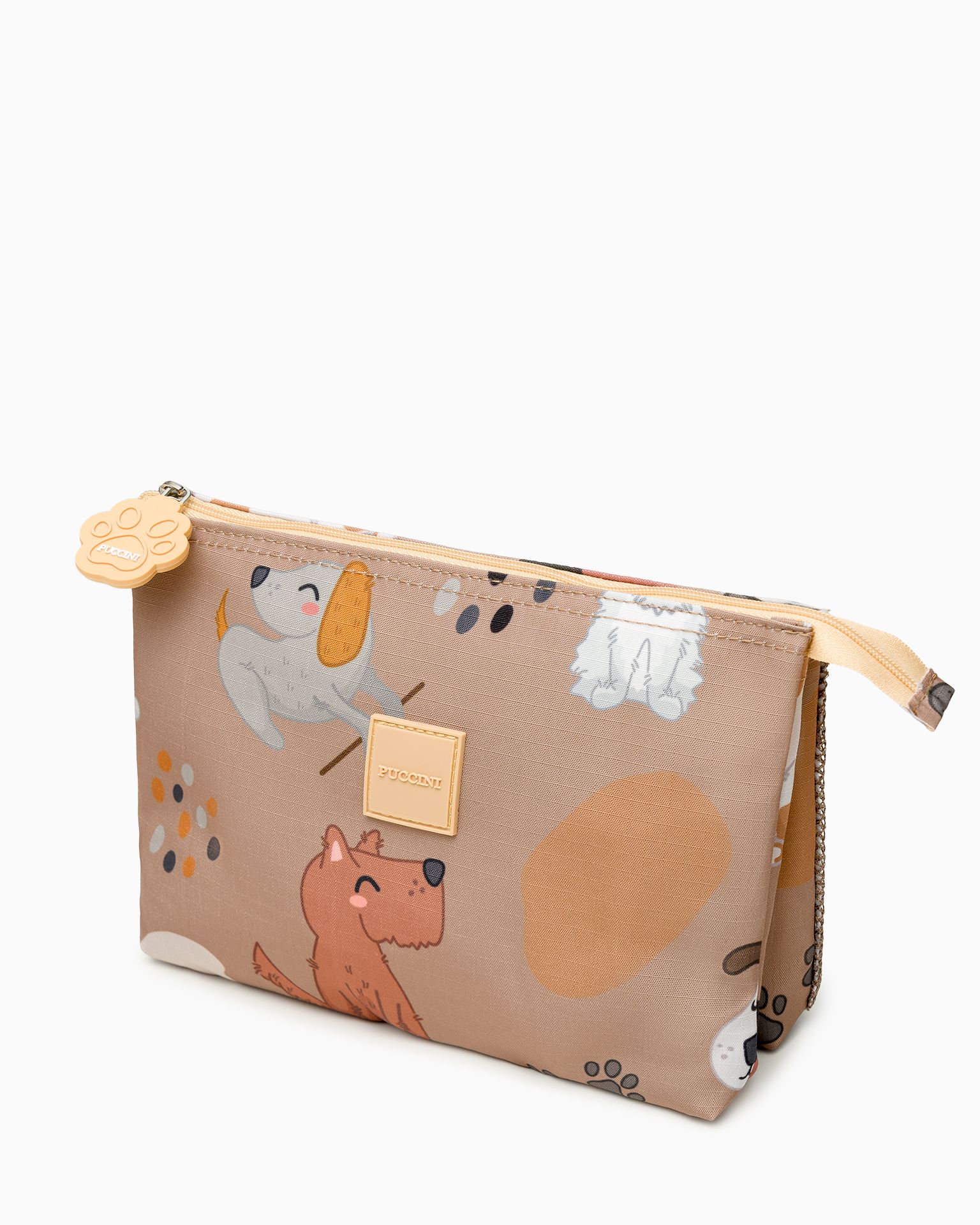 Geantă cosmetică pentru copii câini maro