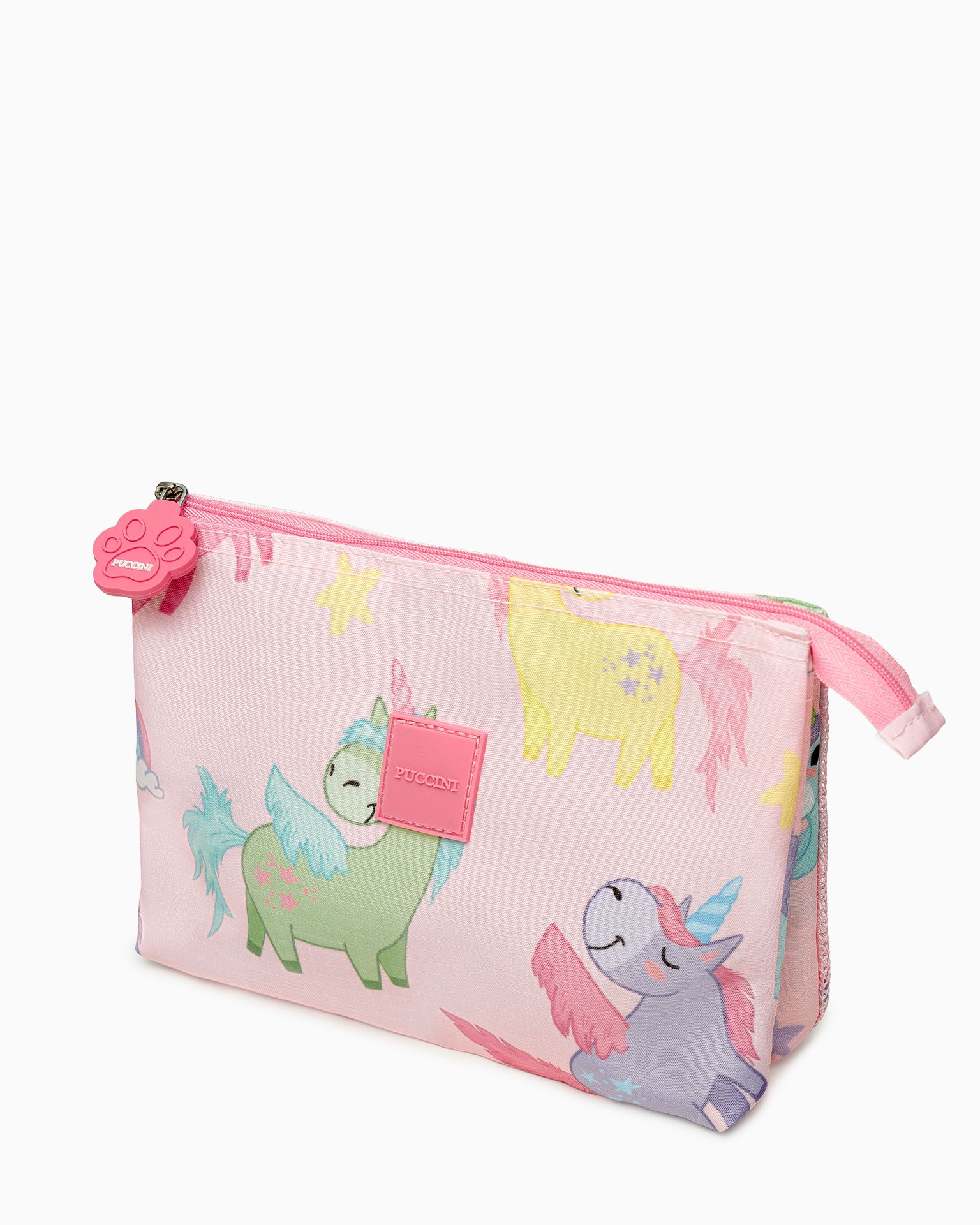 Geantă cosmetică pentru copii unicorni roz