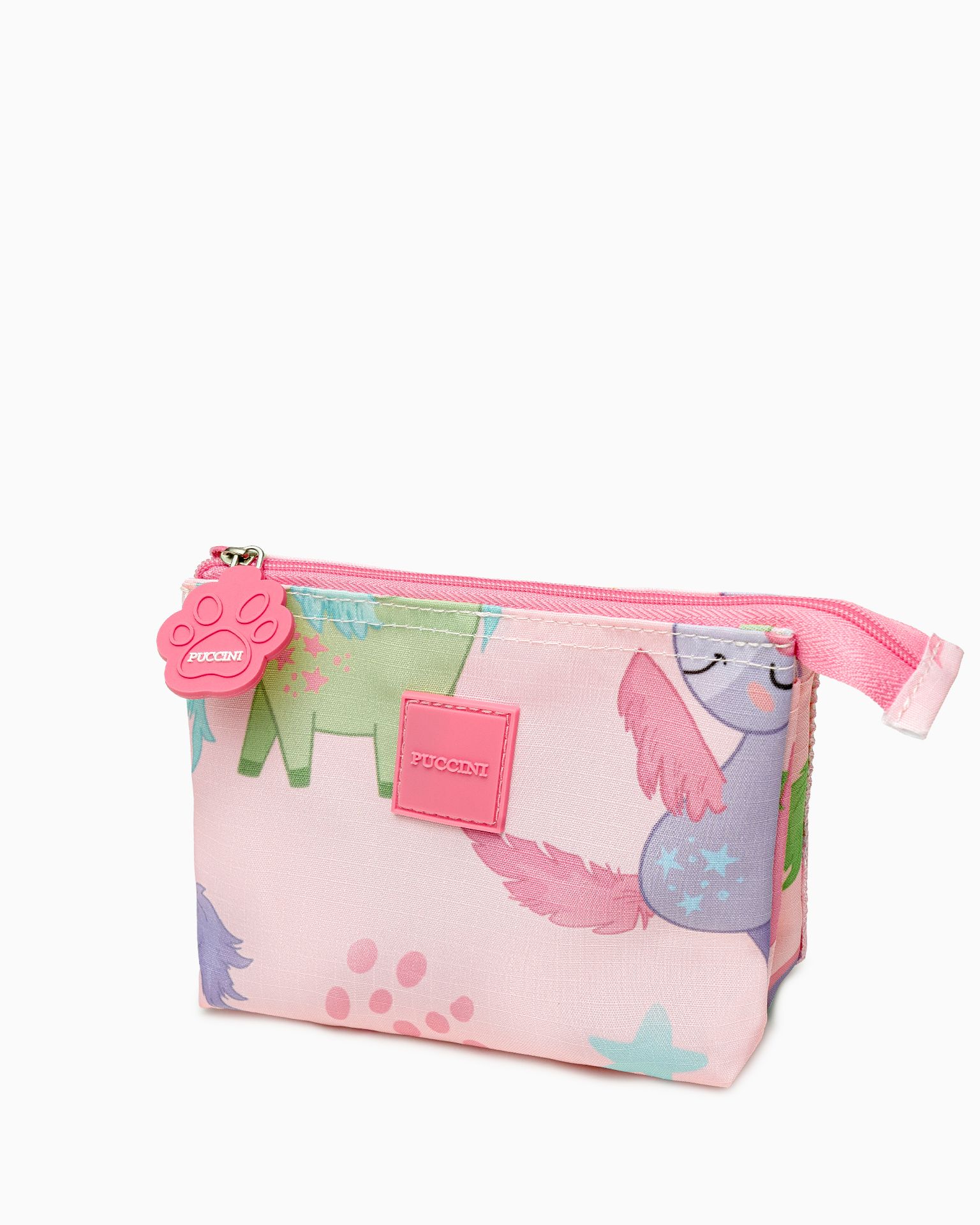 Geantă cosmetică pentru copii mici unicorni roz