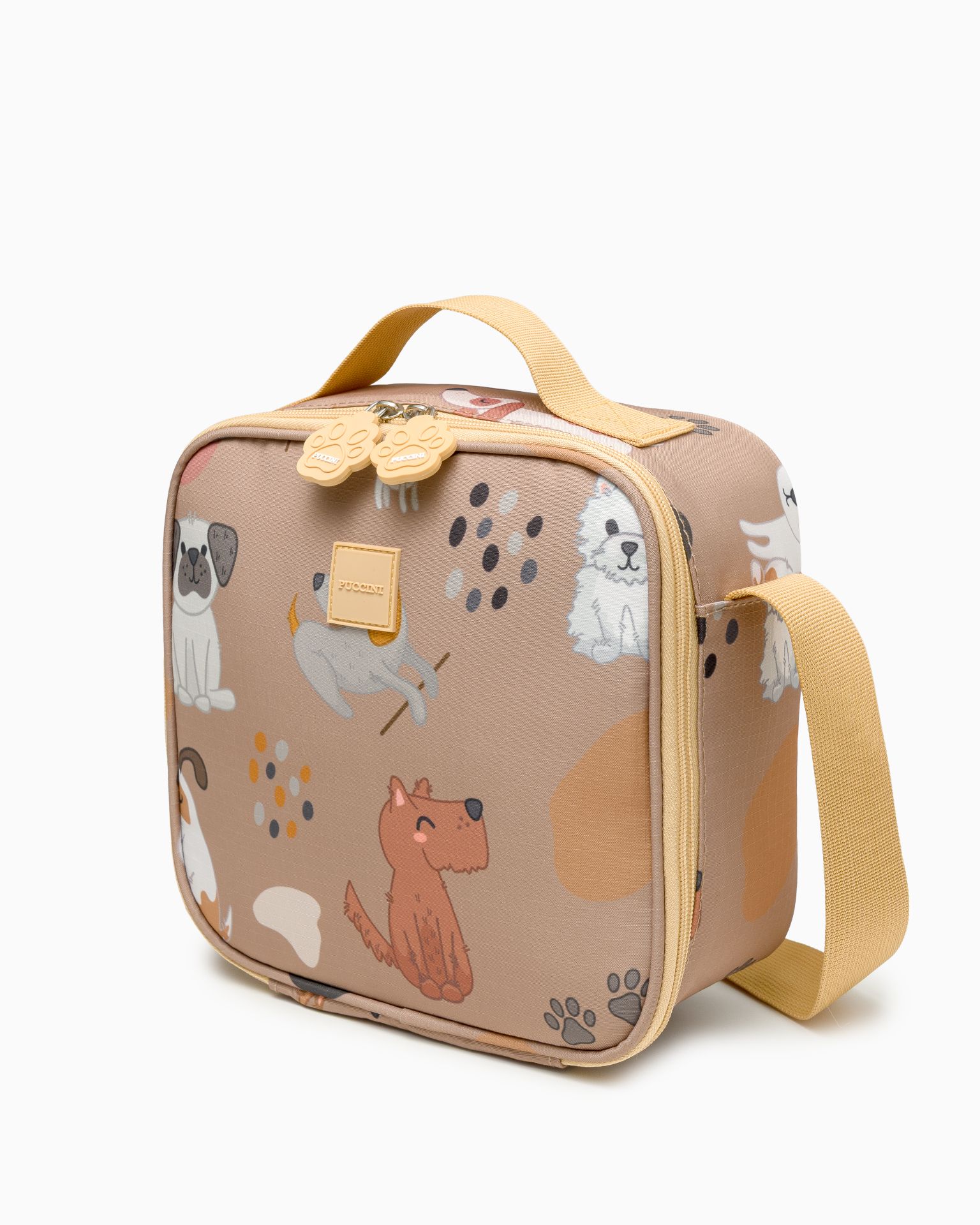 Pungi de prânz pentru copii câini maro