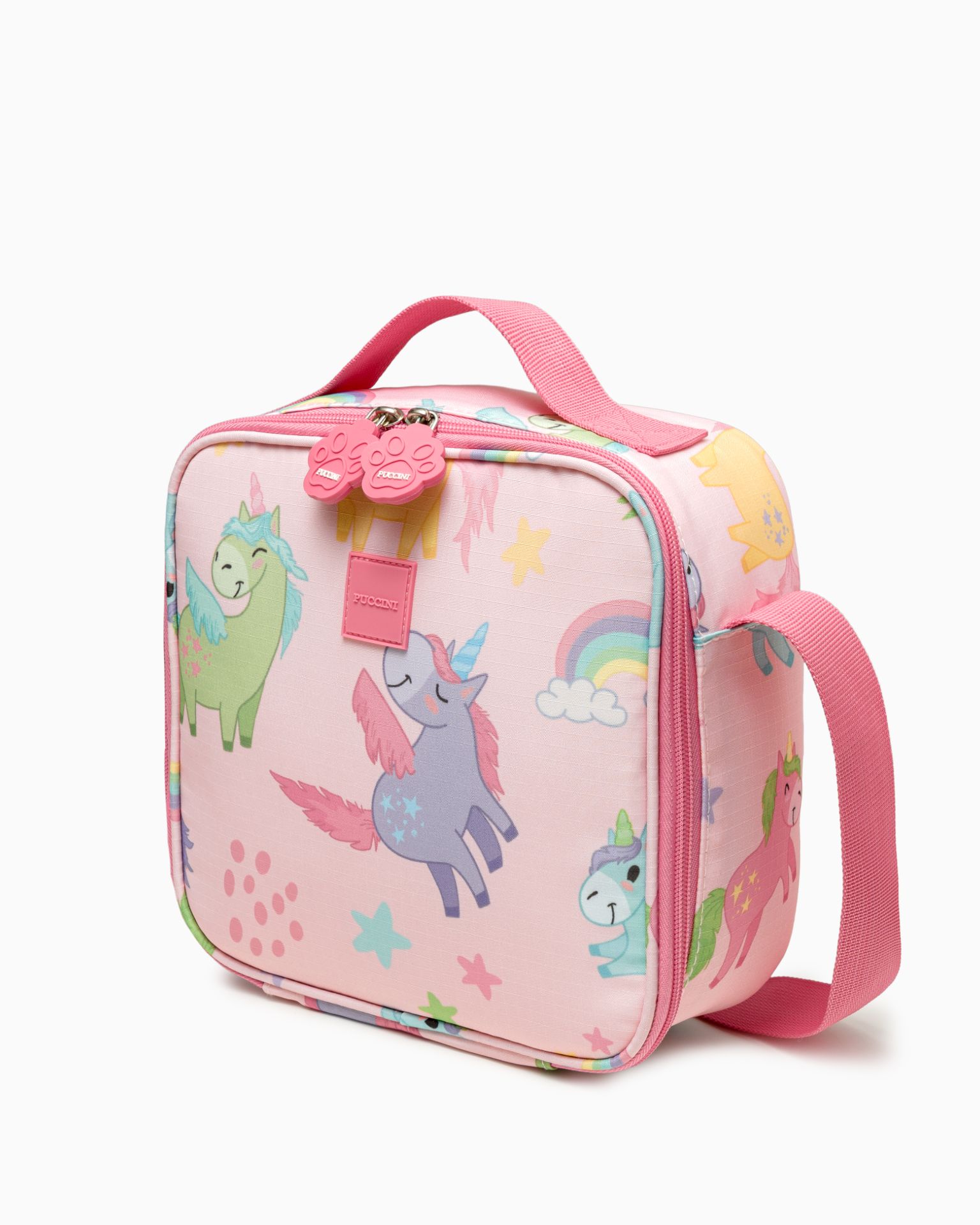 Punga de prânz pentru copii unicorni roz