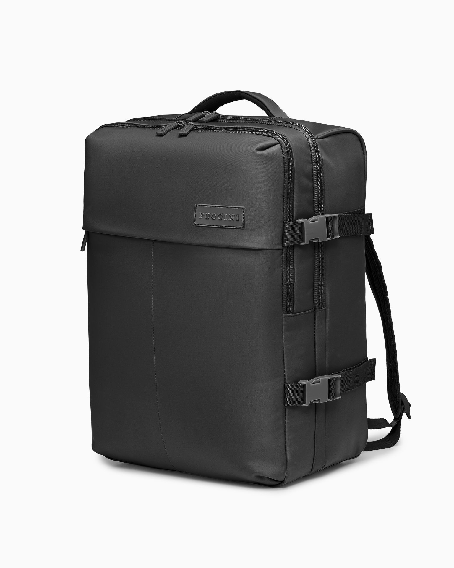 Rucsac de călătorie cu buzunar pentru laptop 15,6 inch negru