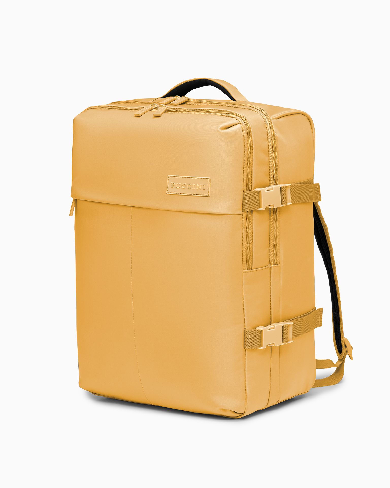Rucsac de călătorie cu buzunar pentru laptop de 15,6" galben