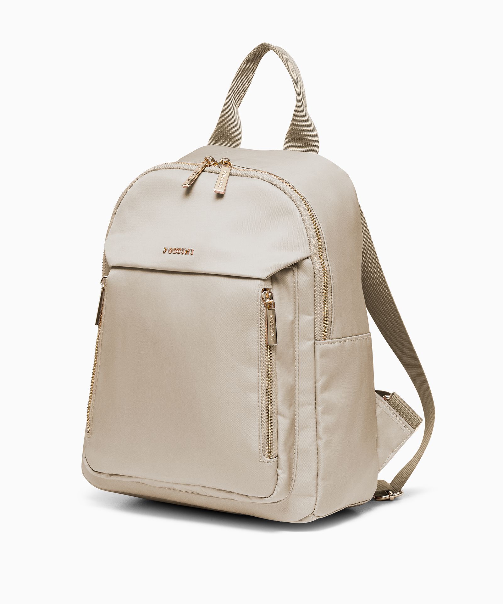 Rucsac urban bej pentru femei