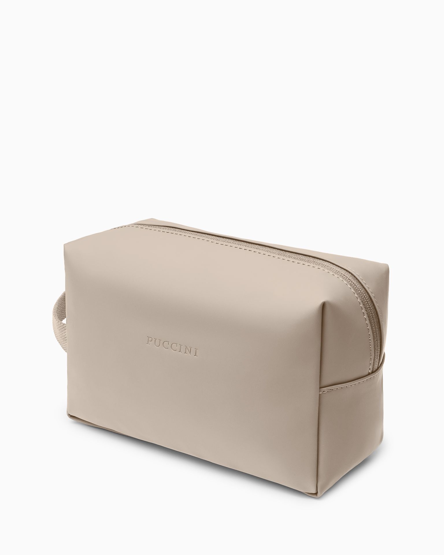 Geantă cosmetică de călătorie impermeabilă bej