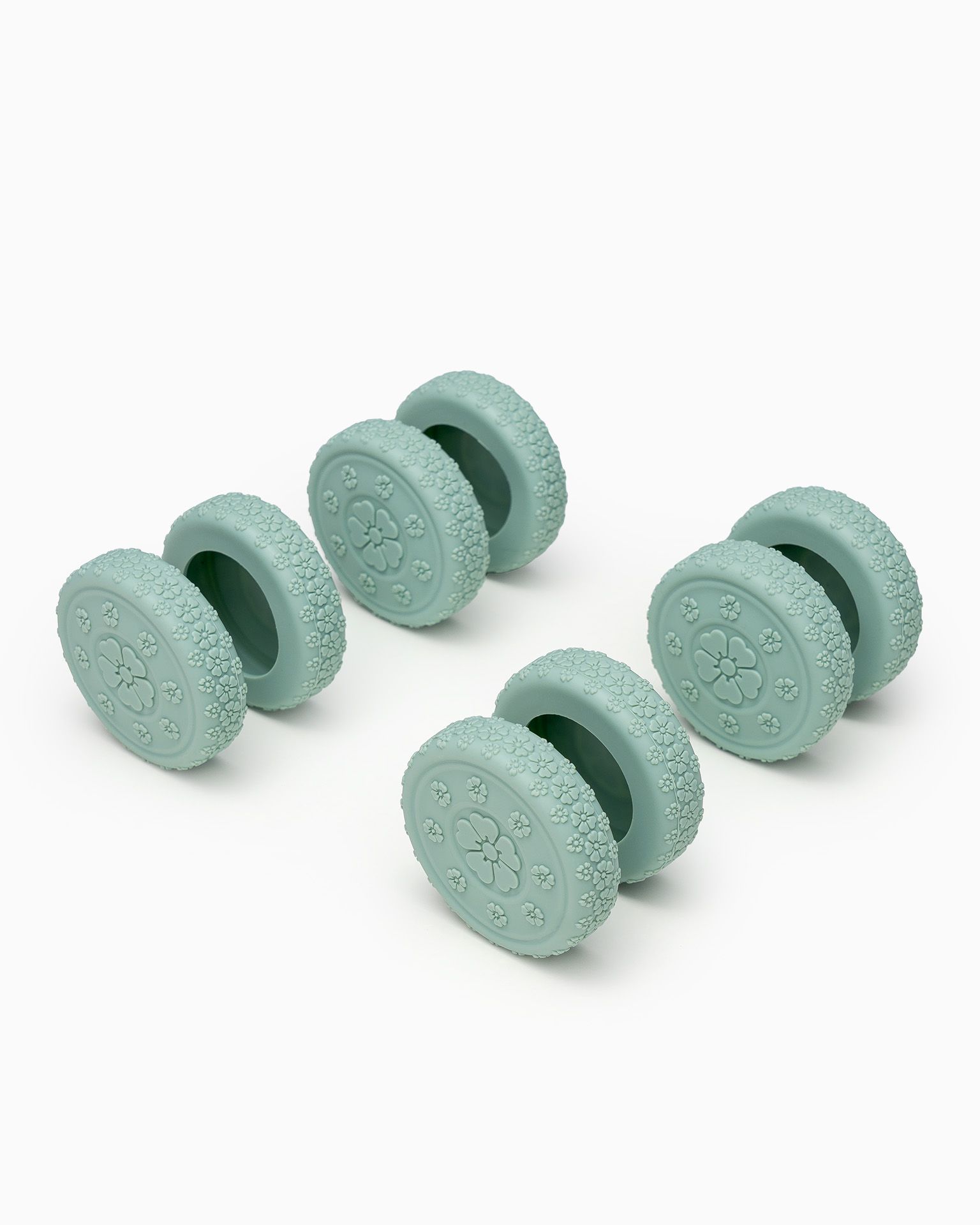 Protectori pentru roțile valizelor verzi