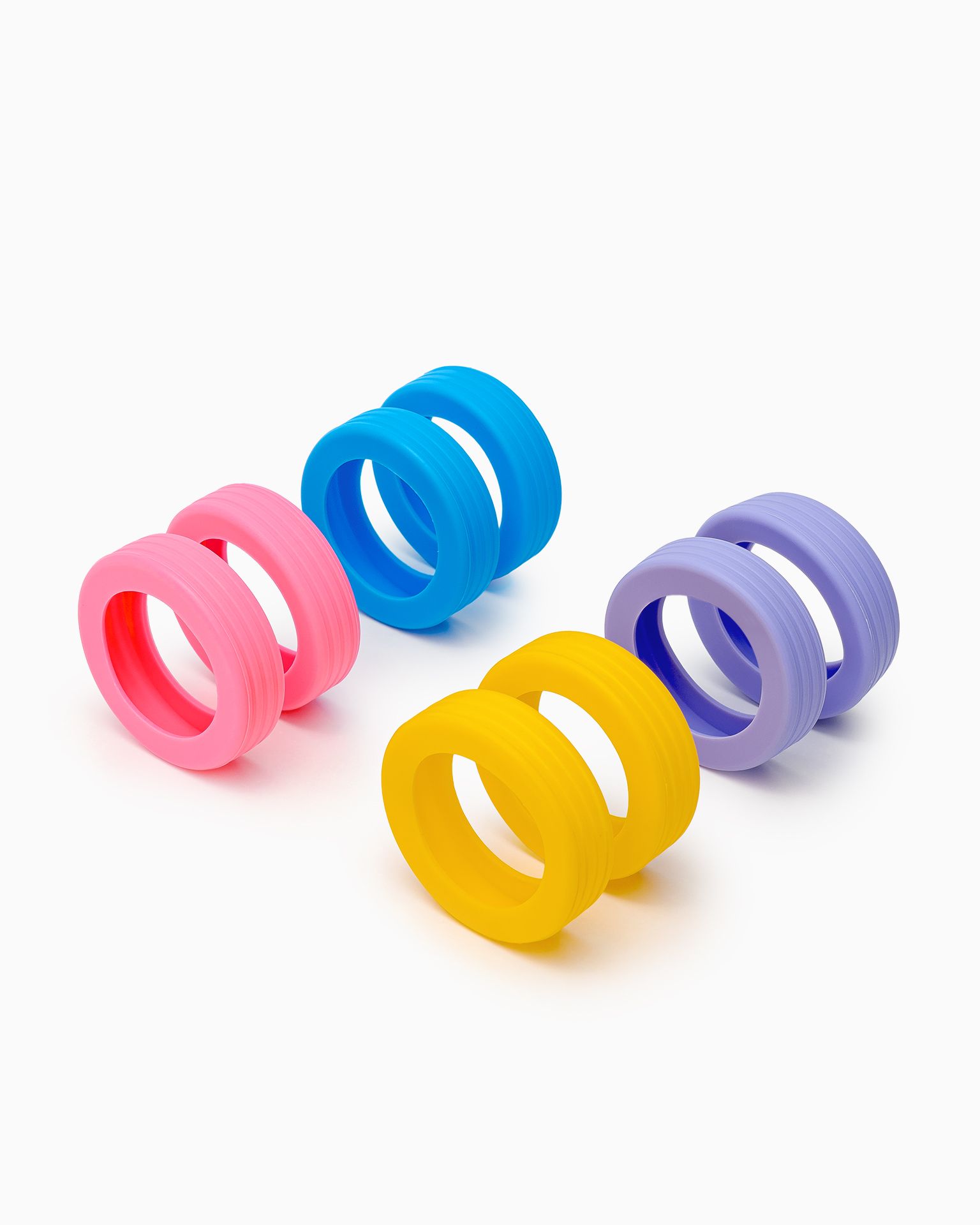 Protectori pentru roțile valizelor multicolore