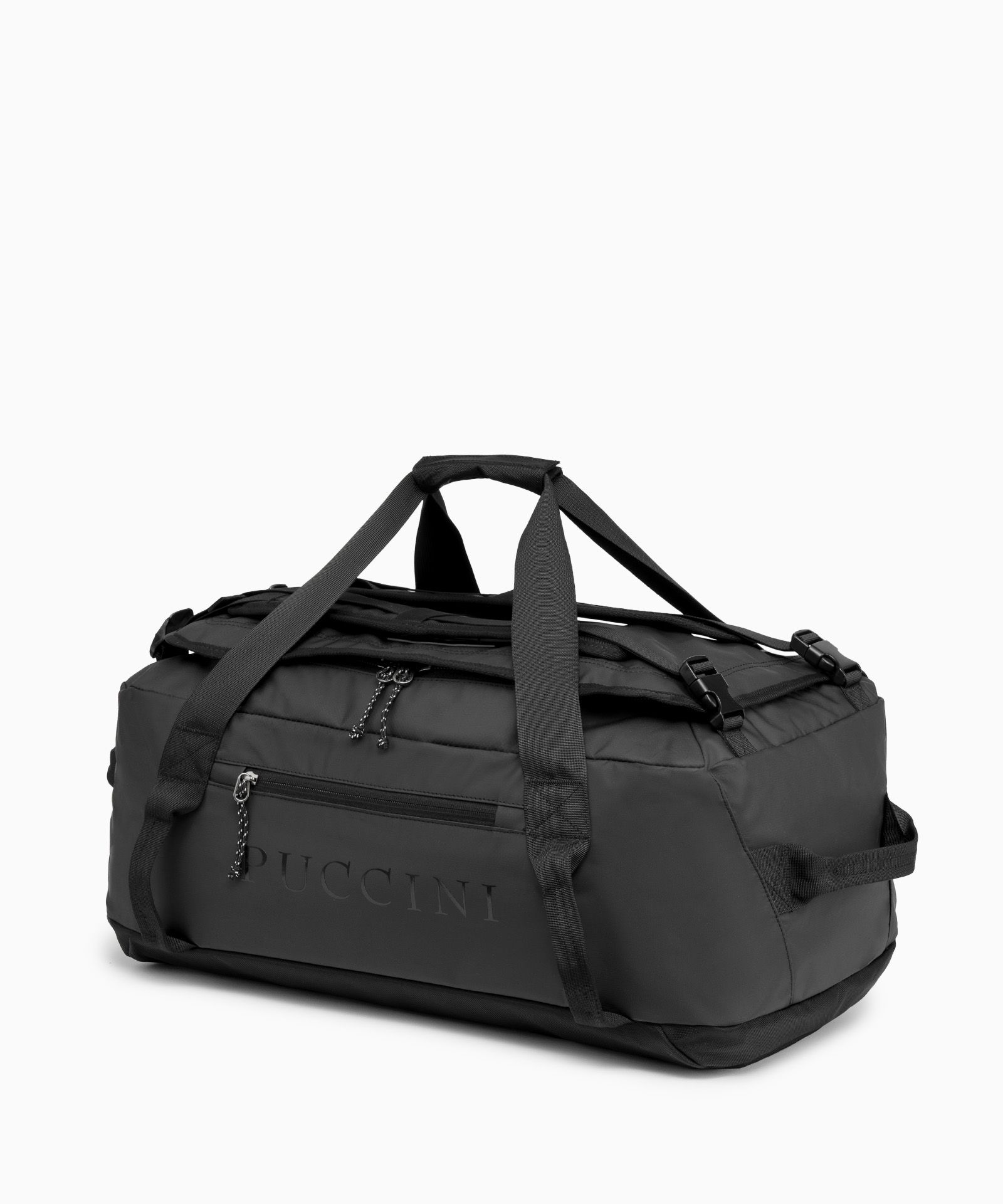 Geantă de călătorie cu funcție rucsac 2in1 negru dimensiune M