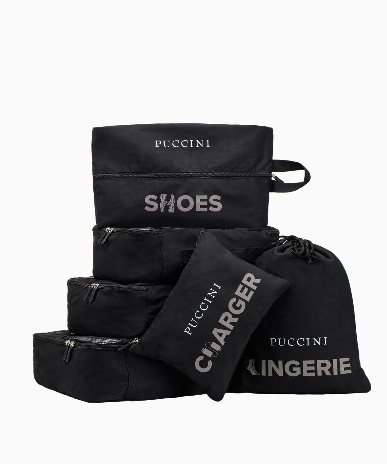 Organizatoare pentru valize - negre
