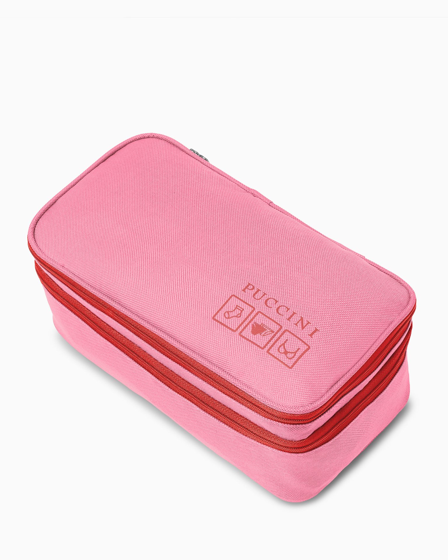 Organizator lenjerie roz