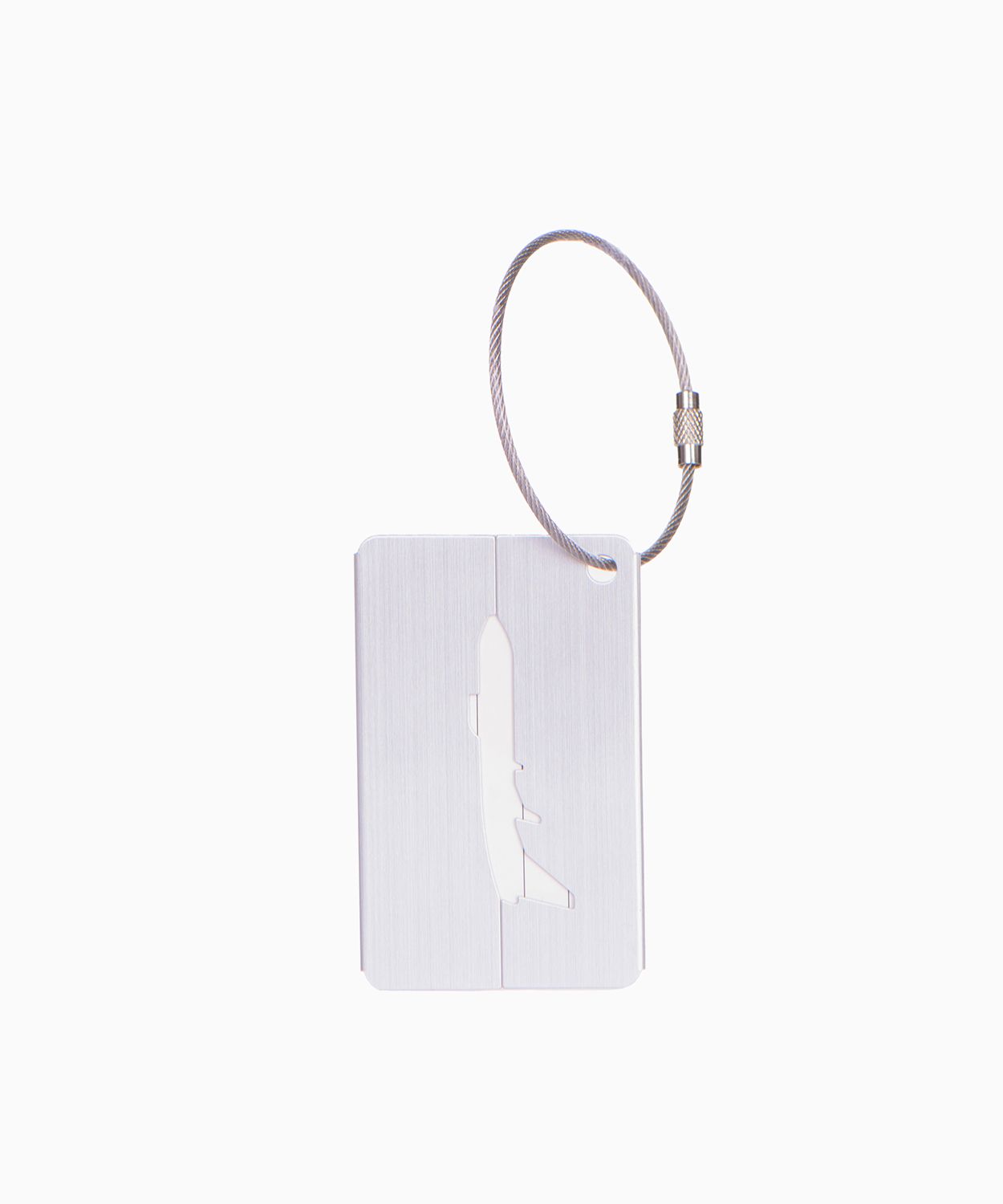 Identificator de bagaj din aluminiu