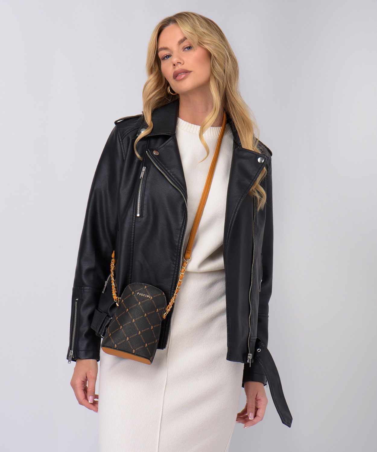 Geantă mică de damă model Monogramă
