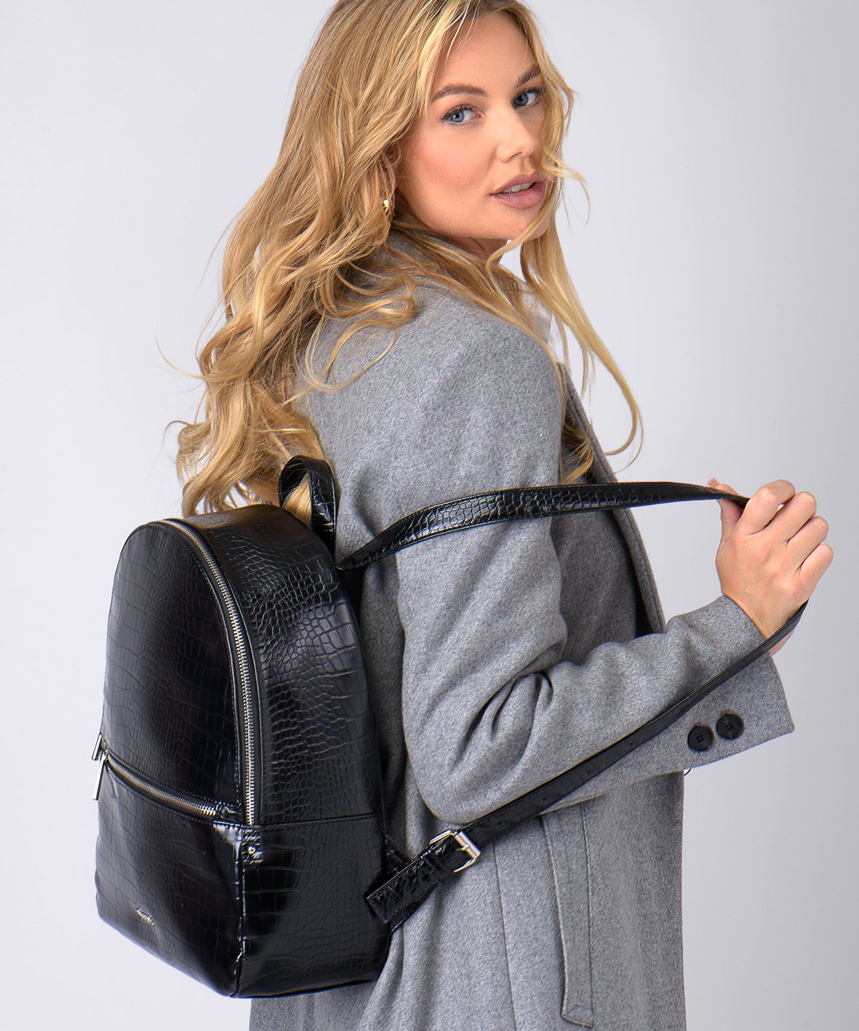 Rucsac de damă crocco negru