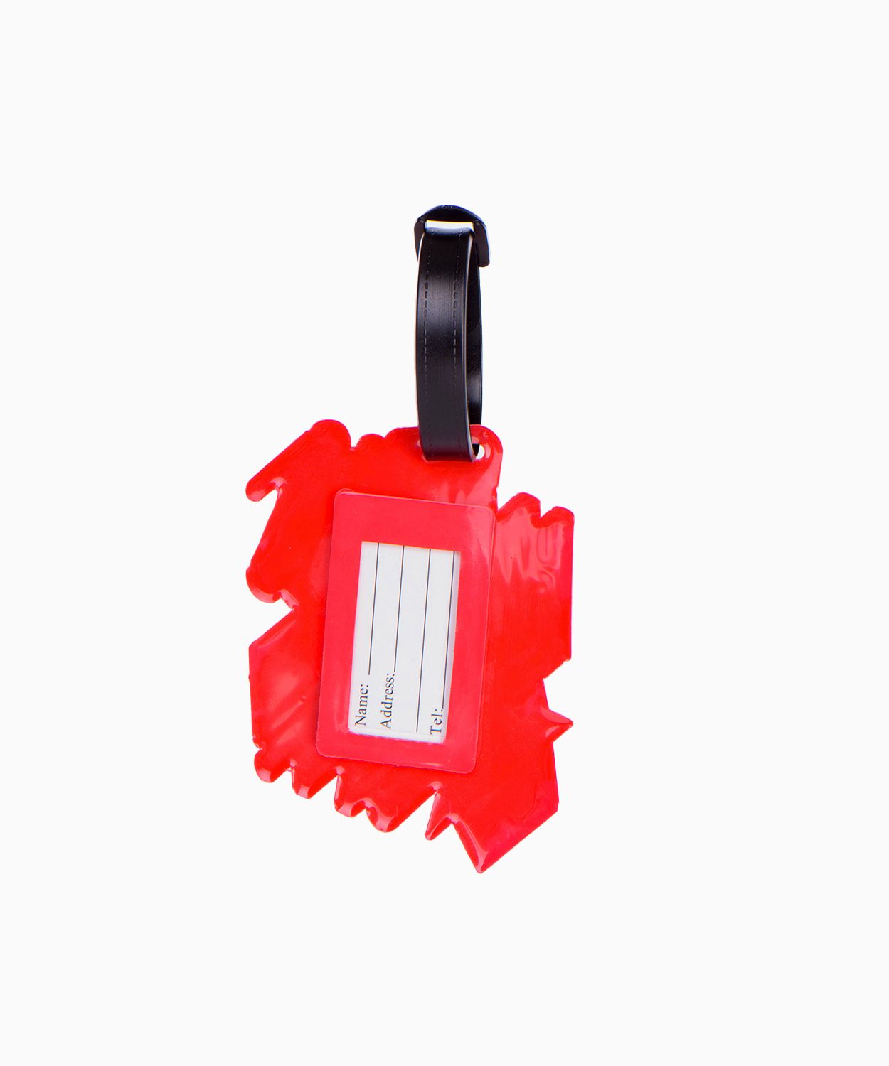 Identificator de bagaj cu inscripție