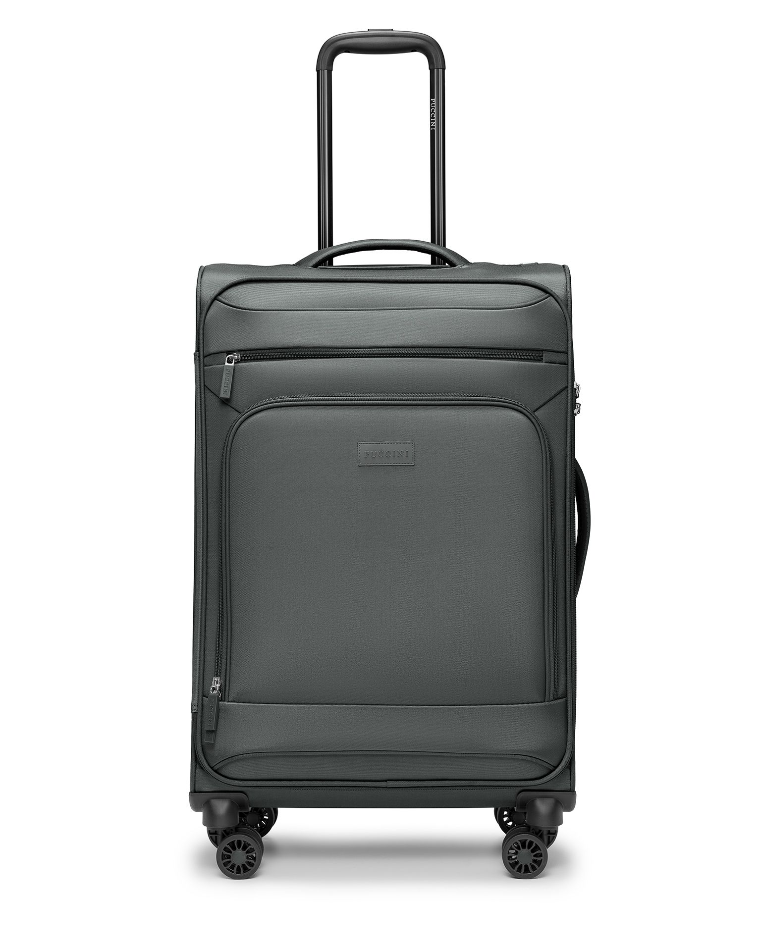 Geantă medie gri moale