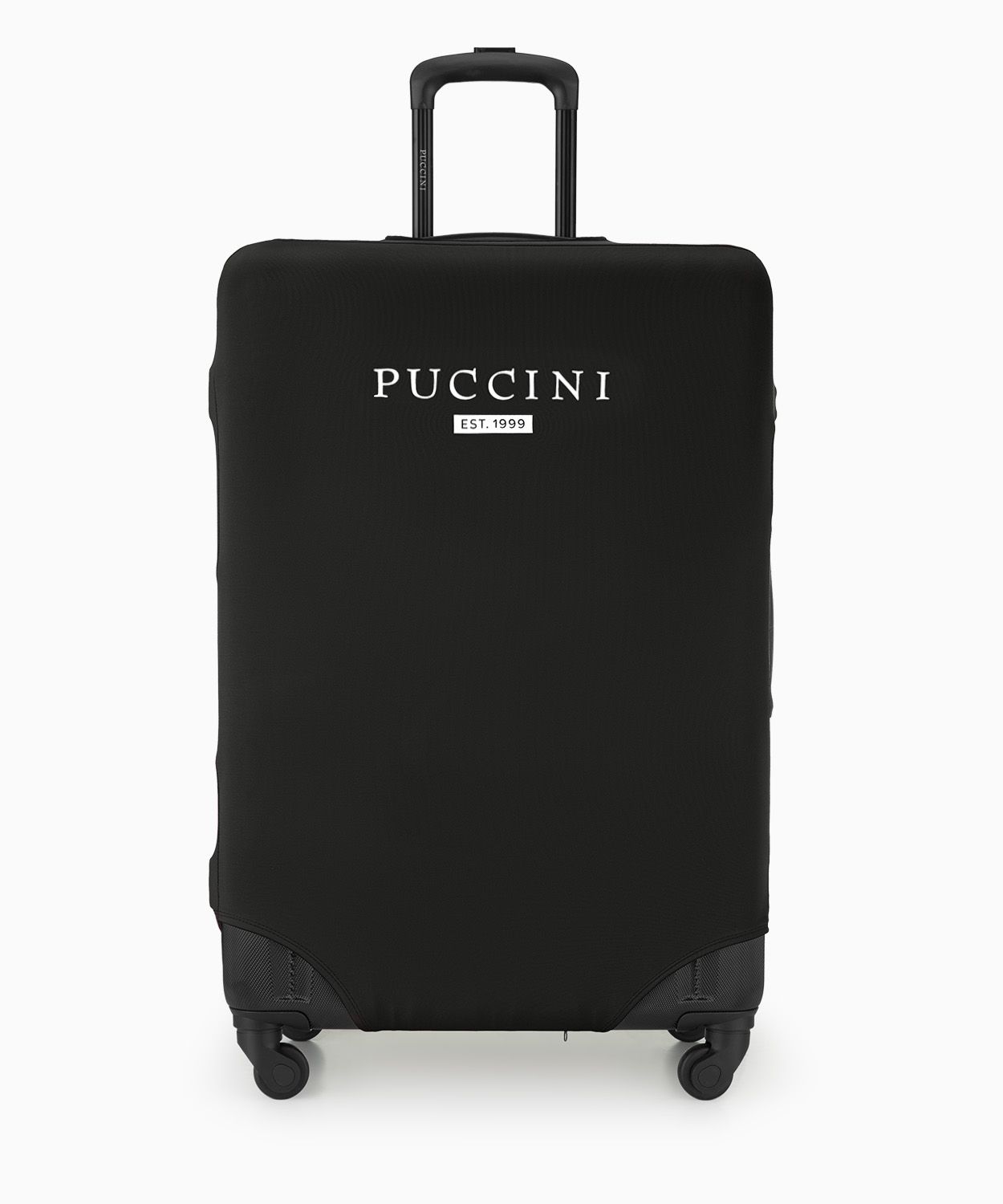 Husă elastică pentru valiză mare - neagră