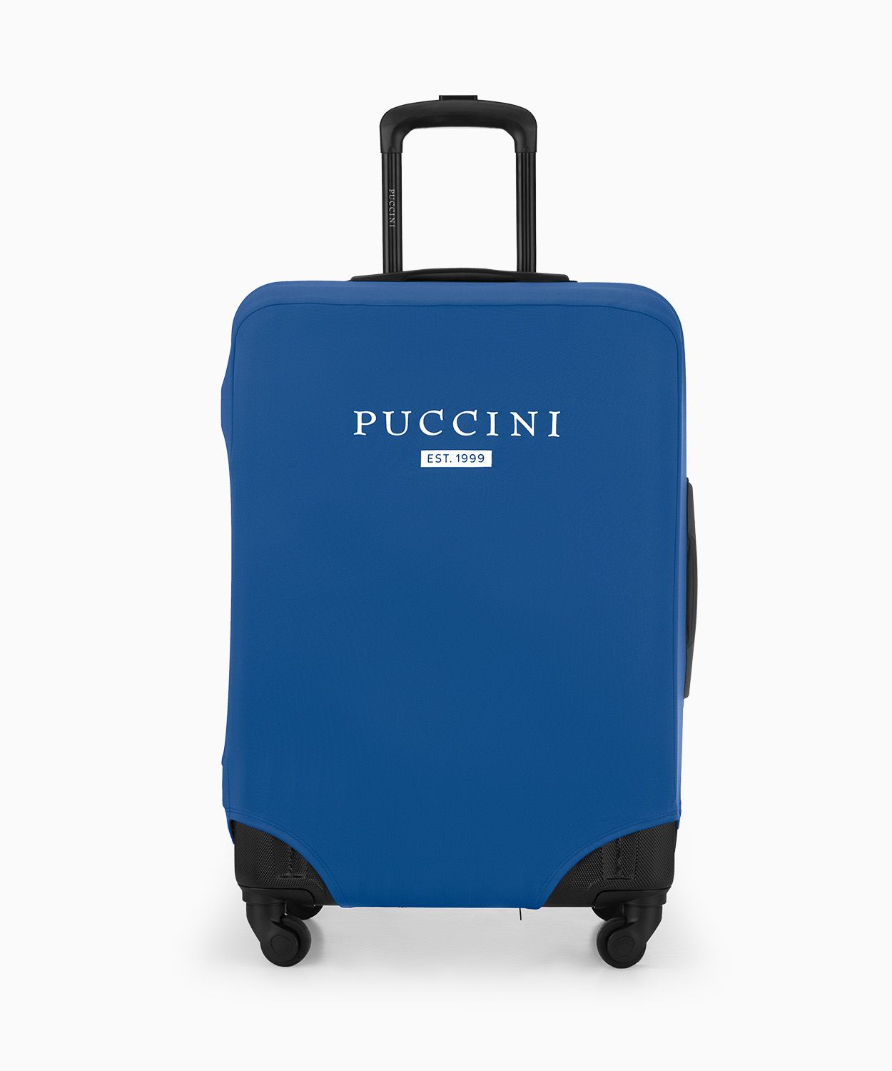 Husă de protecție pentru valiză de dimensiuni medii albastru marin