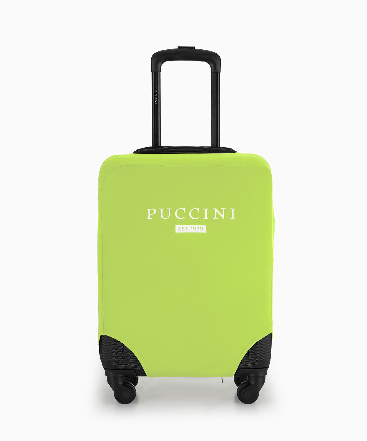 Husă de protecție pentru valiză mică verde lime