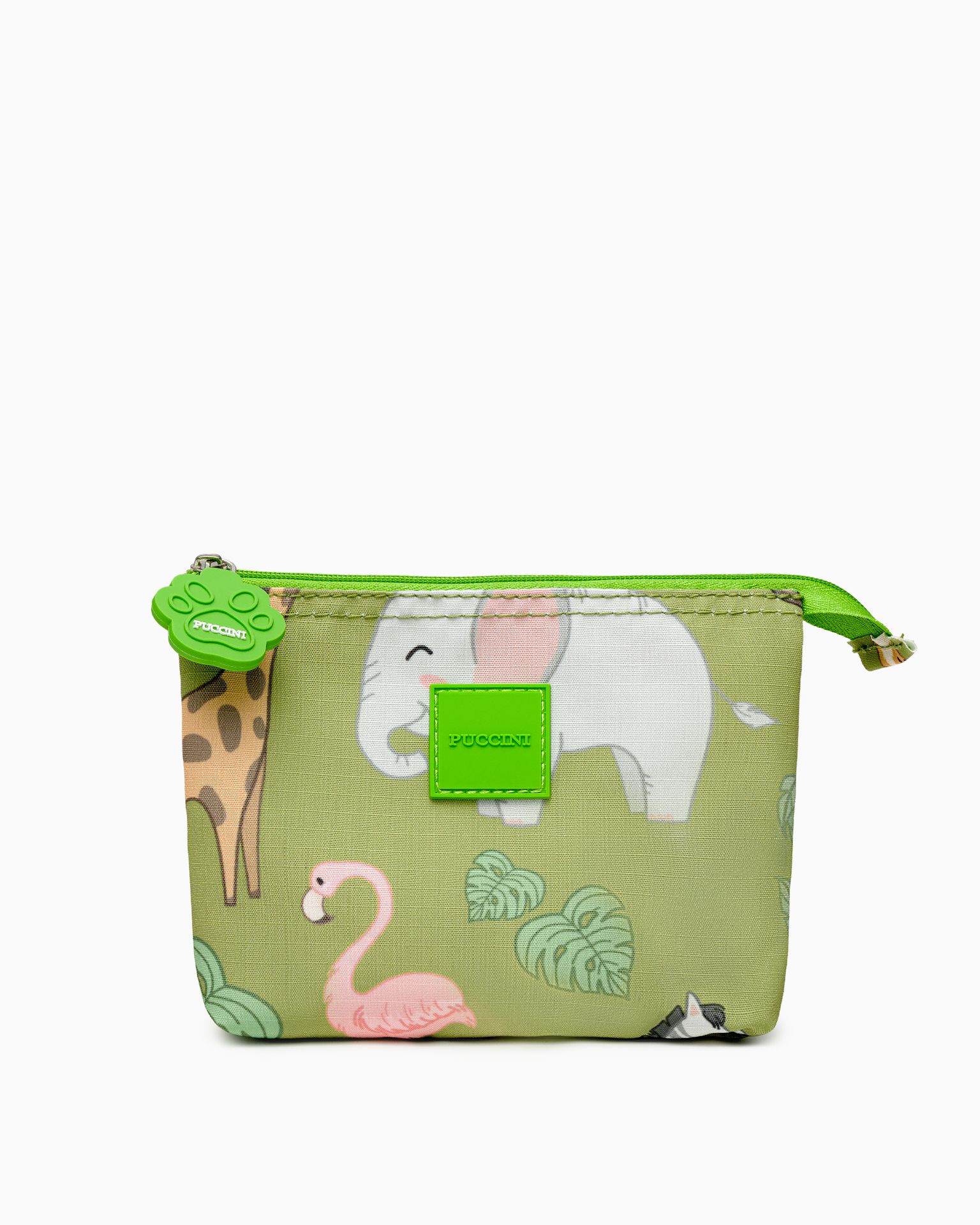 Geantă cosmetică pentru copii mică safari verde