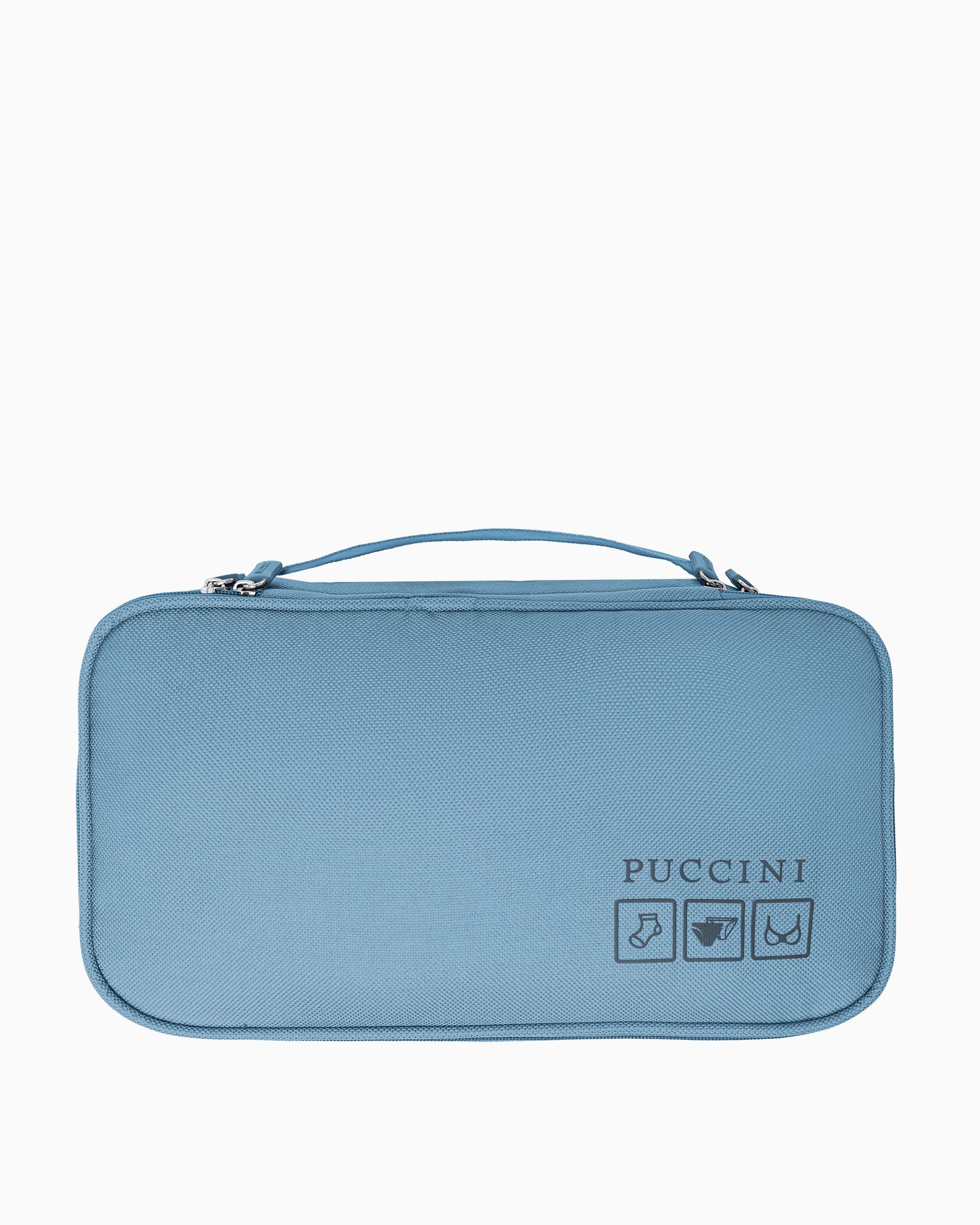 Organizator lenjerie de corp albastru