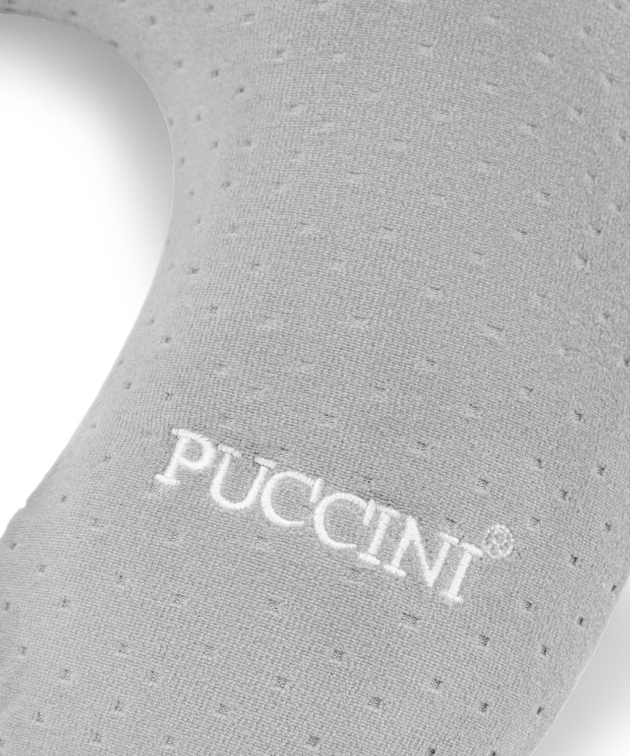 Pernă de călătorie Corn din spumă - gri