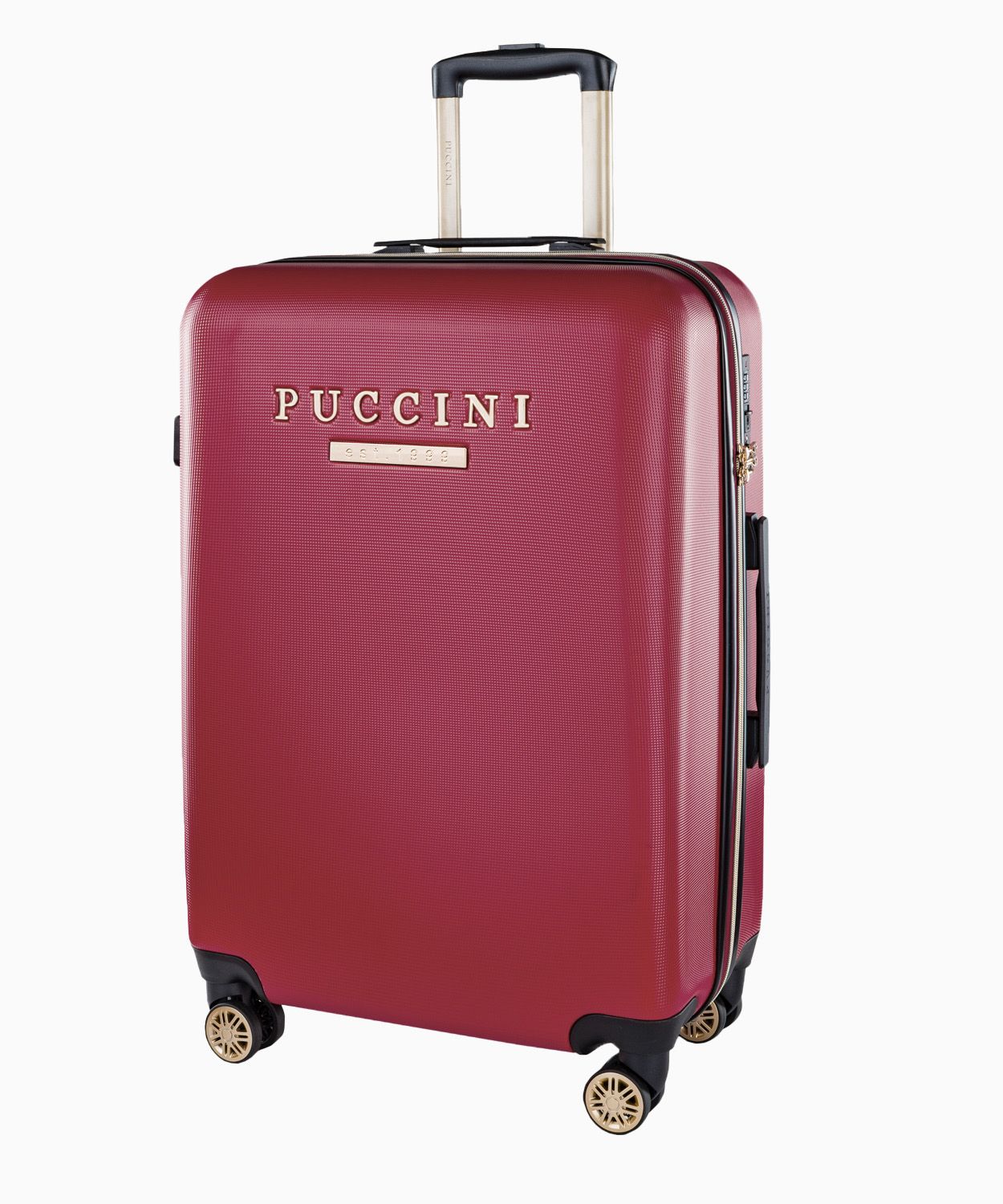 Troler mediu bordo cu inscripție elegantă