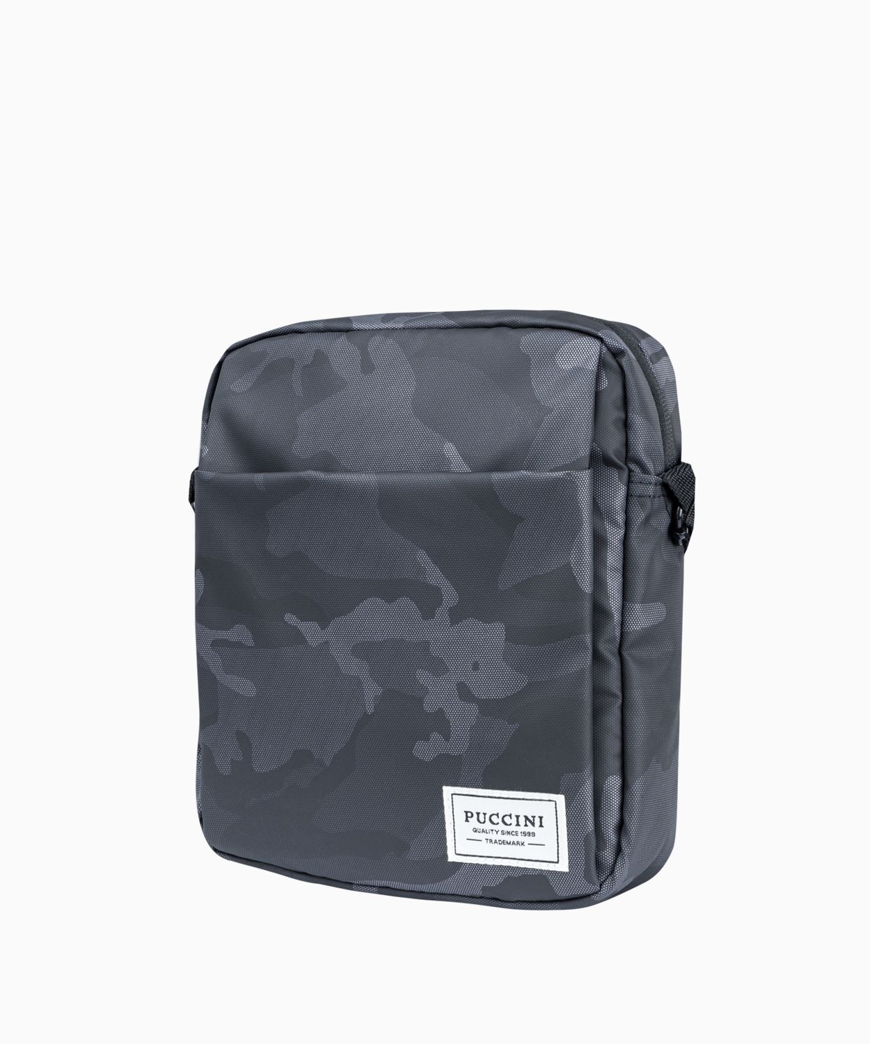 Geantă pentru bărbați cu model camo - gri