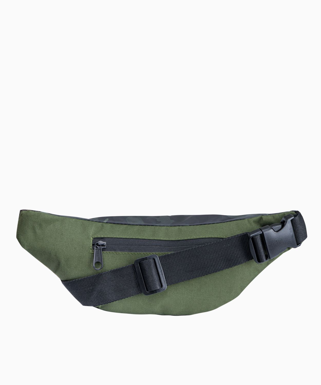 Borsetă verde textilă cu model camo