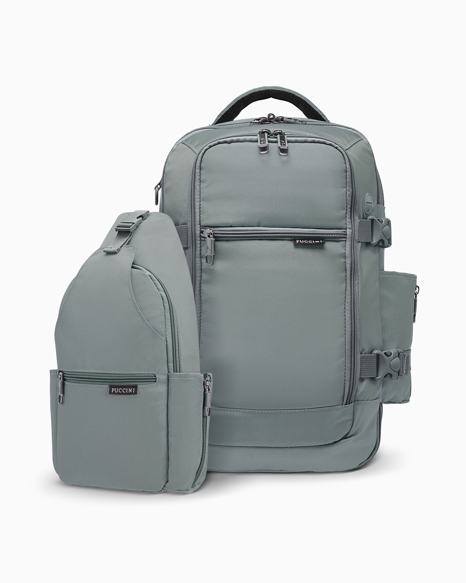 Set rucsac multifuncțional pentru aeronave + geantă sling verde