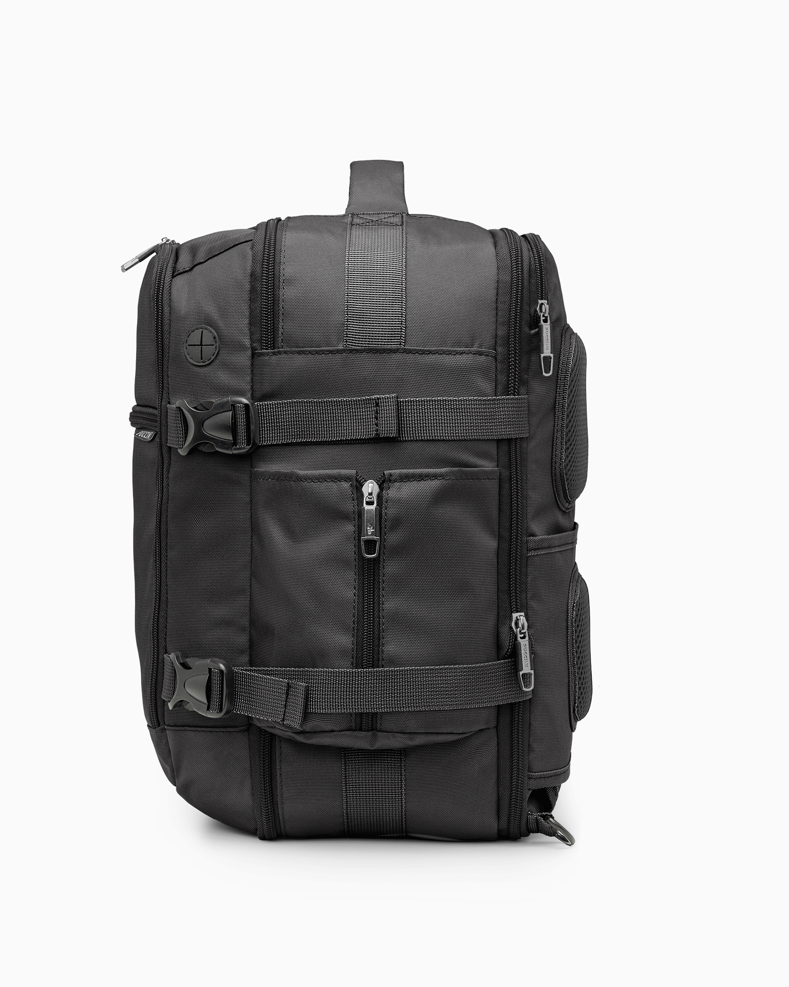 Rucsac de avion cu extensie m negru