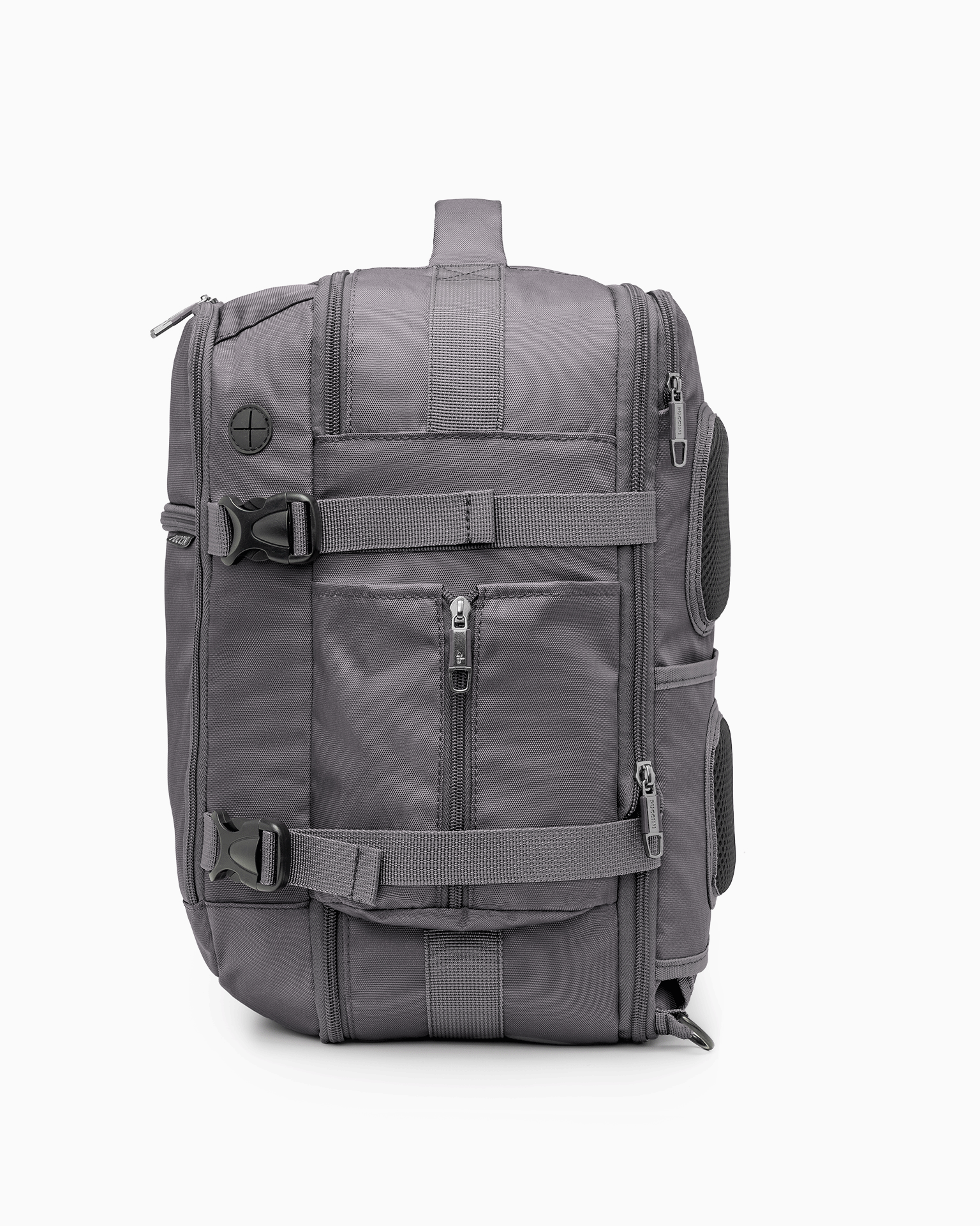 Rucsac pentru avion cu extensie m gri