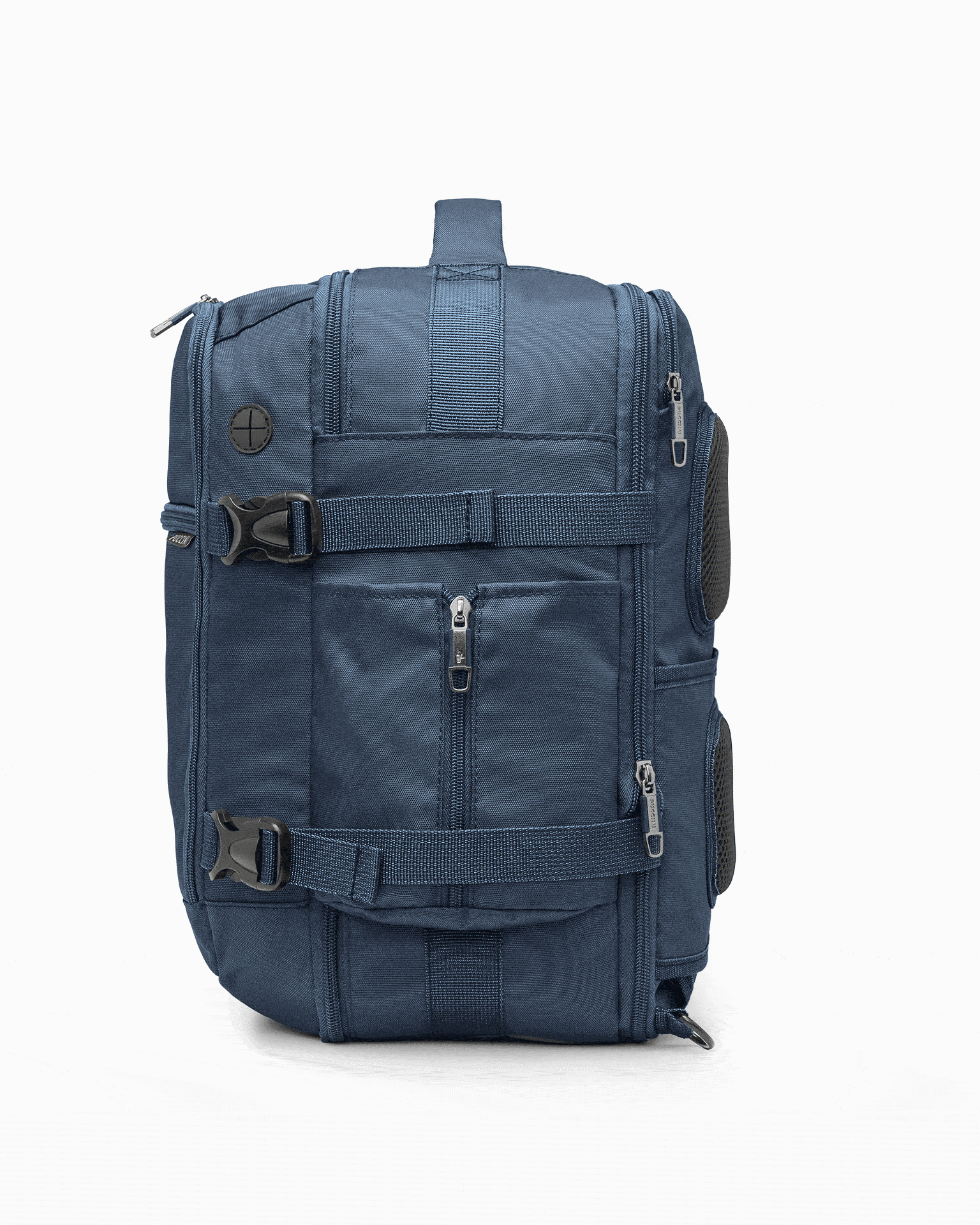 Rucsac de avion cu extensie dimensiune 40x30x20 albastru