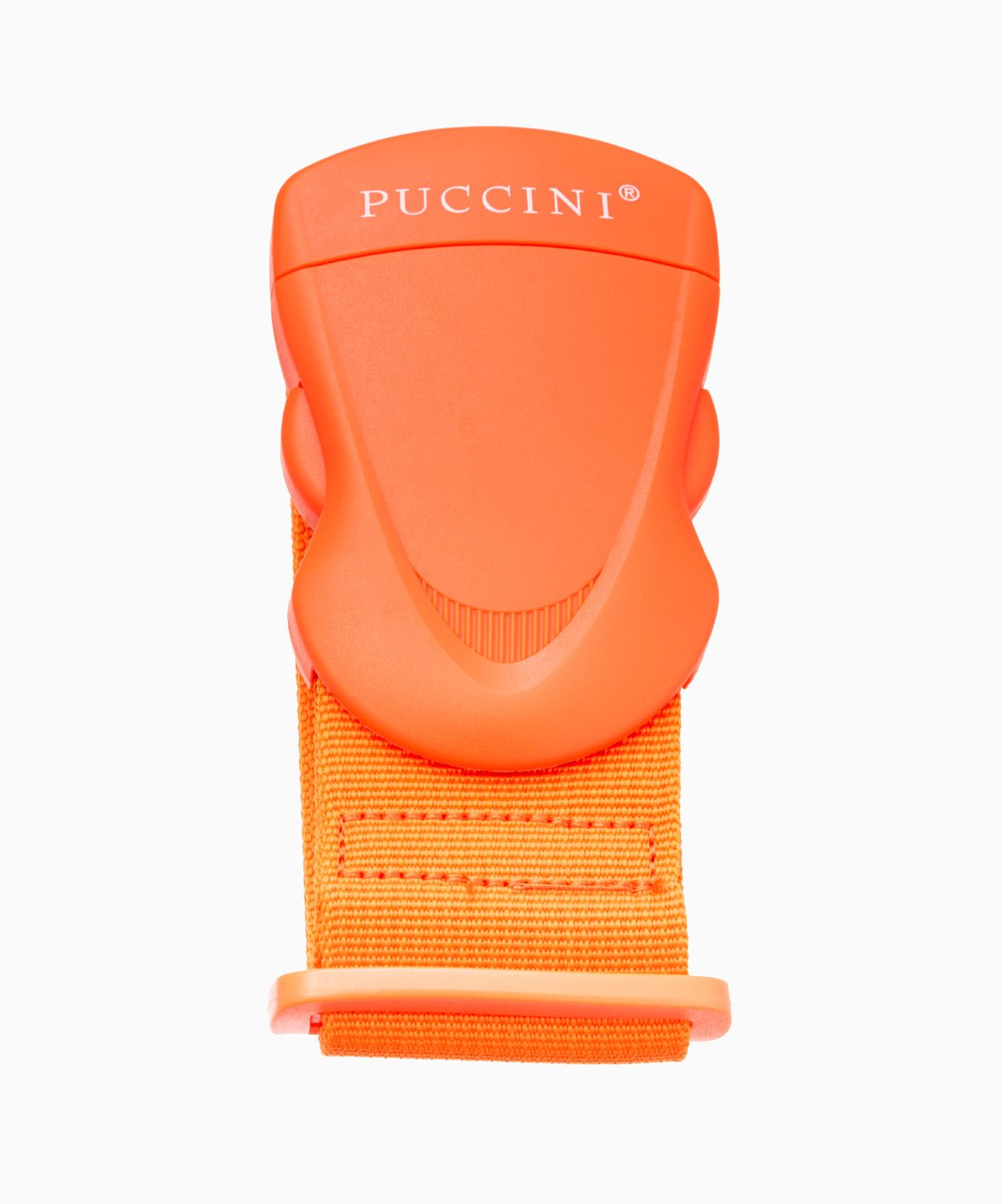 Curea portocalie pentru fixarea bagajelor