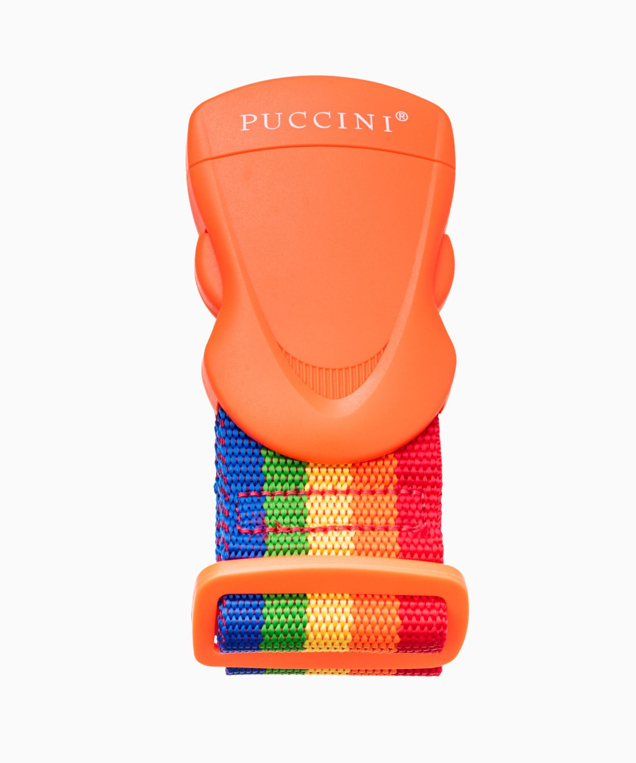 Curea multicoloră pentru fixarea bagajelor